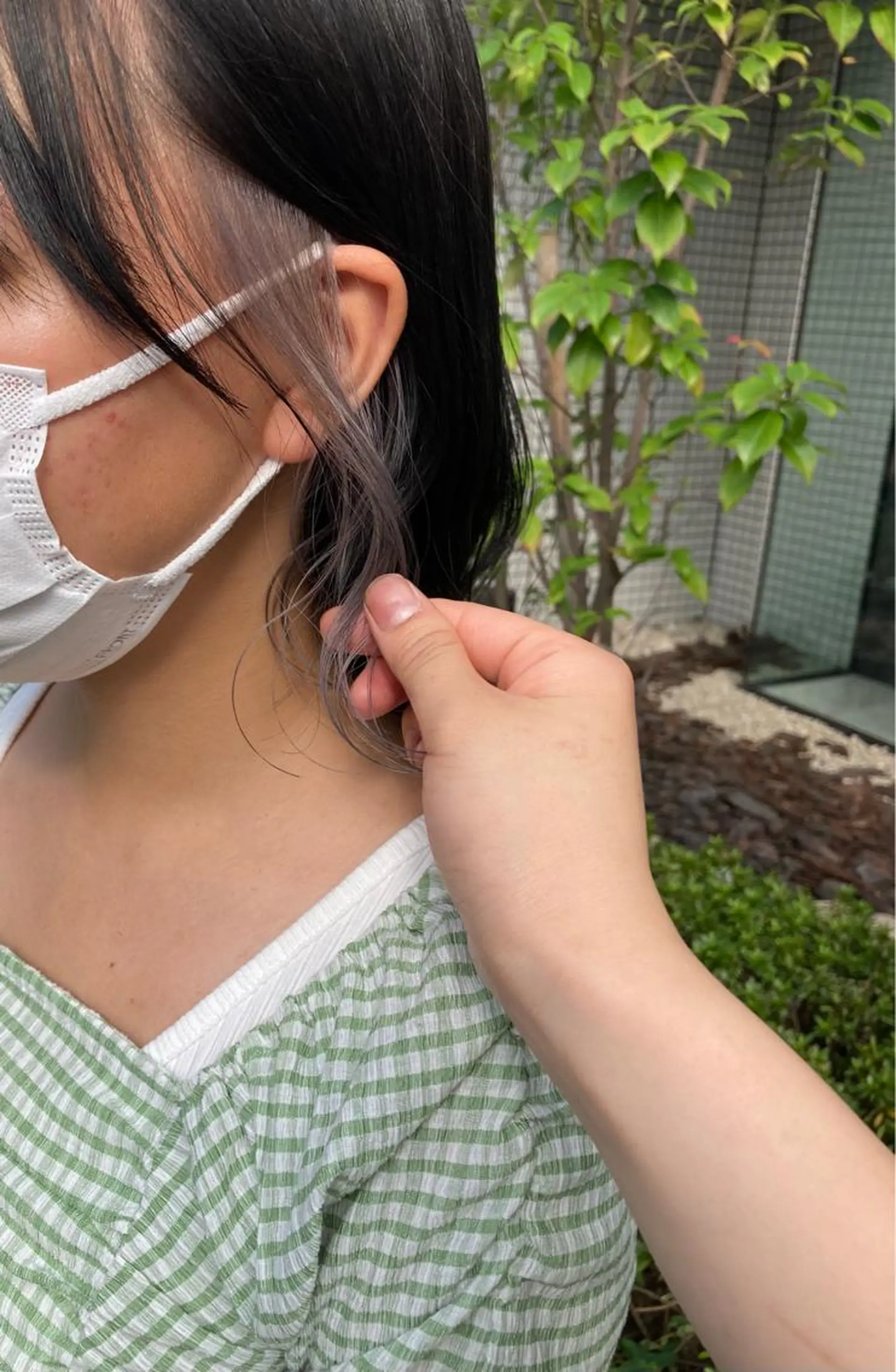 ショート カット ヘアカラー トリートメント ✨色持ちの良い艶 カラー✨蟹江真世のヘアスタイル