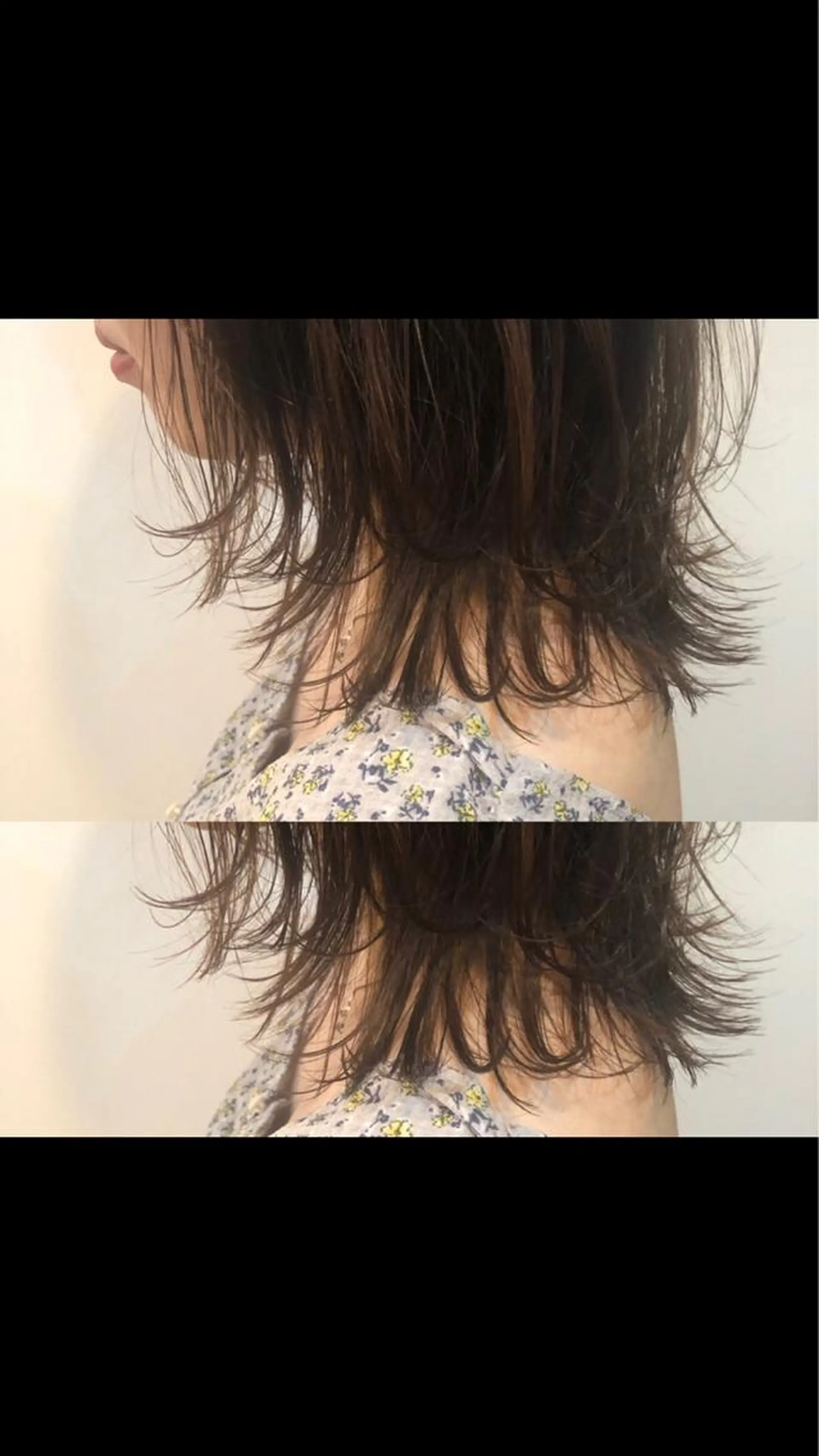 ミディアム カラー ヘアアレンジ レイヤーカット ROSTAR所属・川上 智汐のヘアスタイル