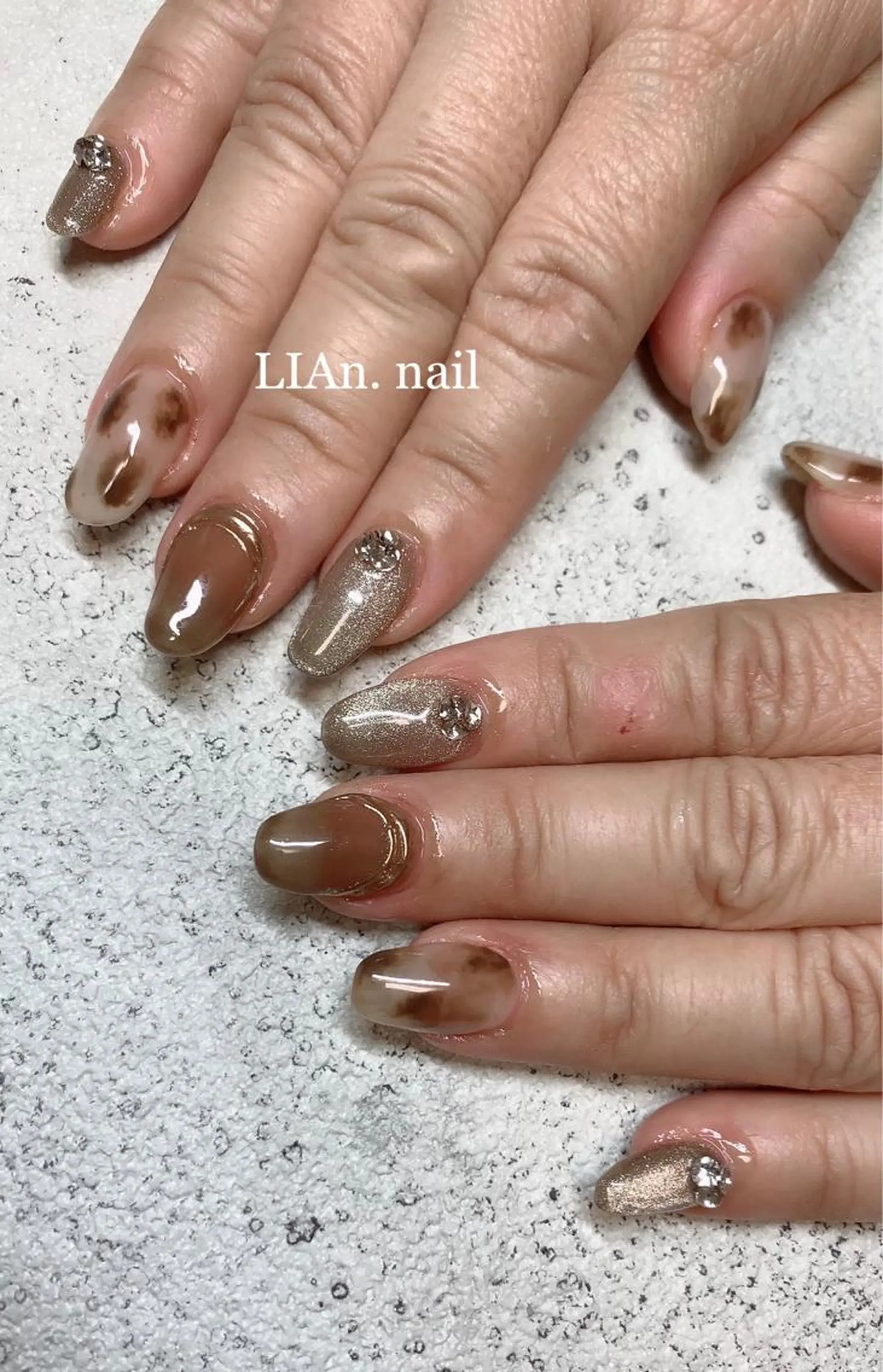 ネイル ショートネイル Lian nailのネイルデザイン