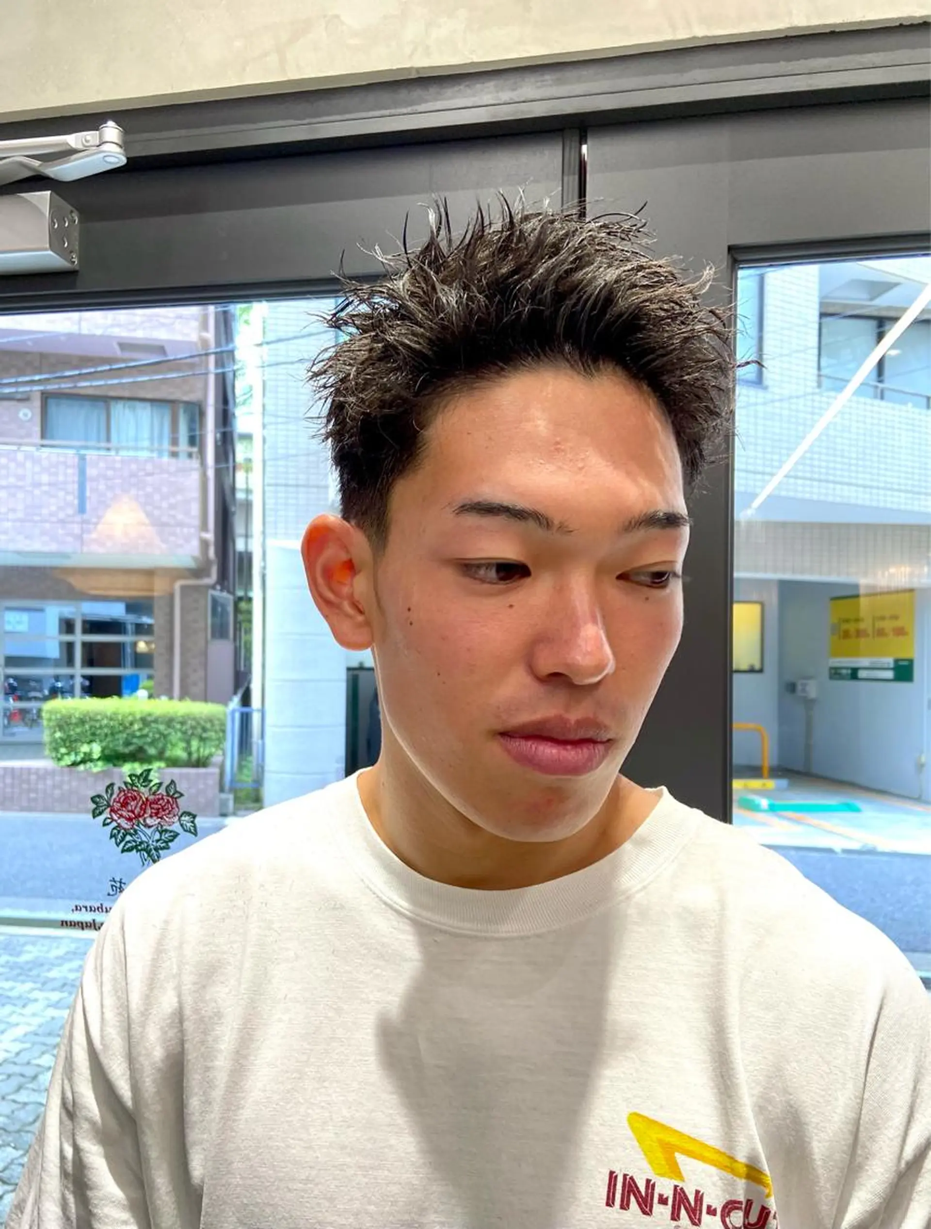 ショート パーマ メンズ カット パーマ エフエム 離れ 明大前(FM) FM離れ 明大前 メンズサロン/フェード【エフエム】所属・💈圧倒的メンズ特化 DAITO💈のヘアスタイル