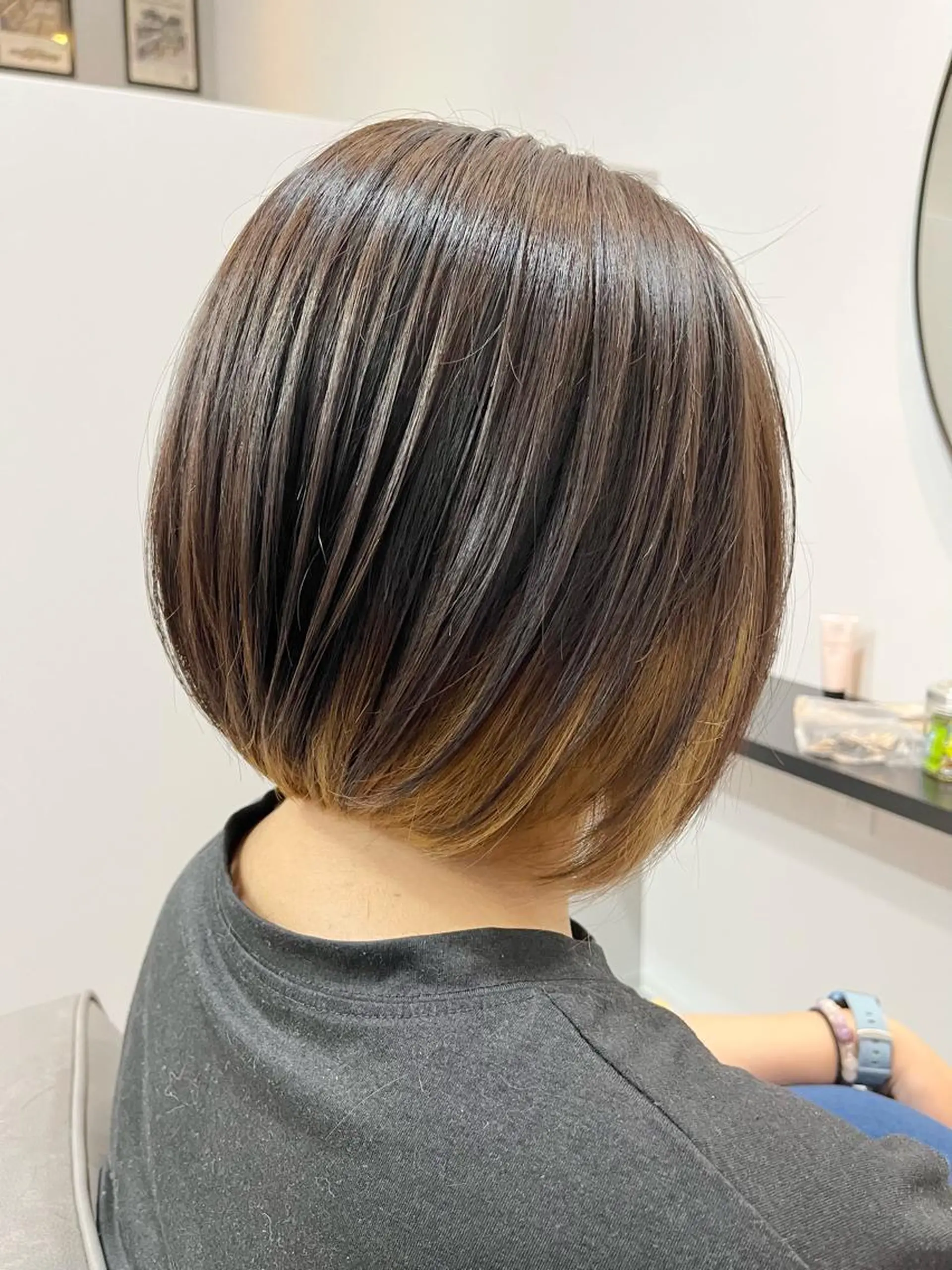 ショート ボブ aioon吉田 正輝のヘアスタイル