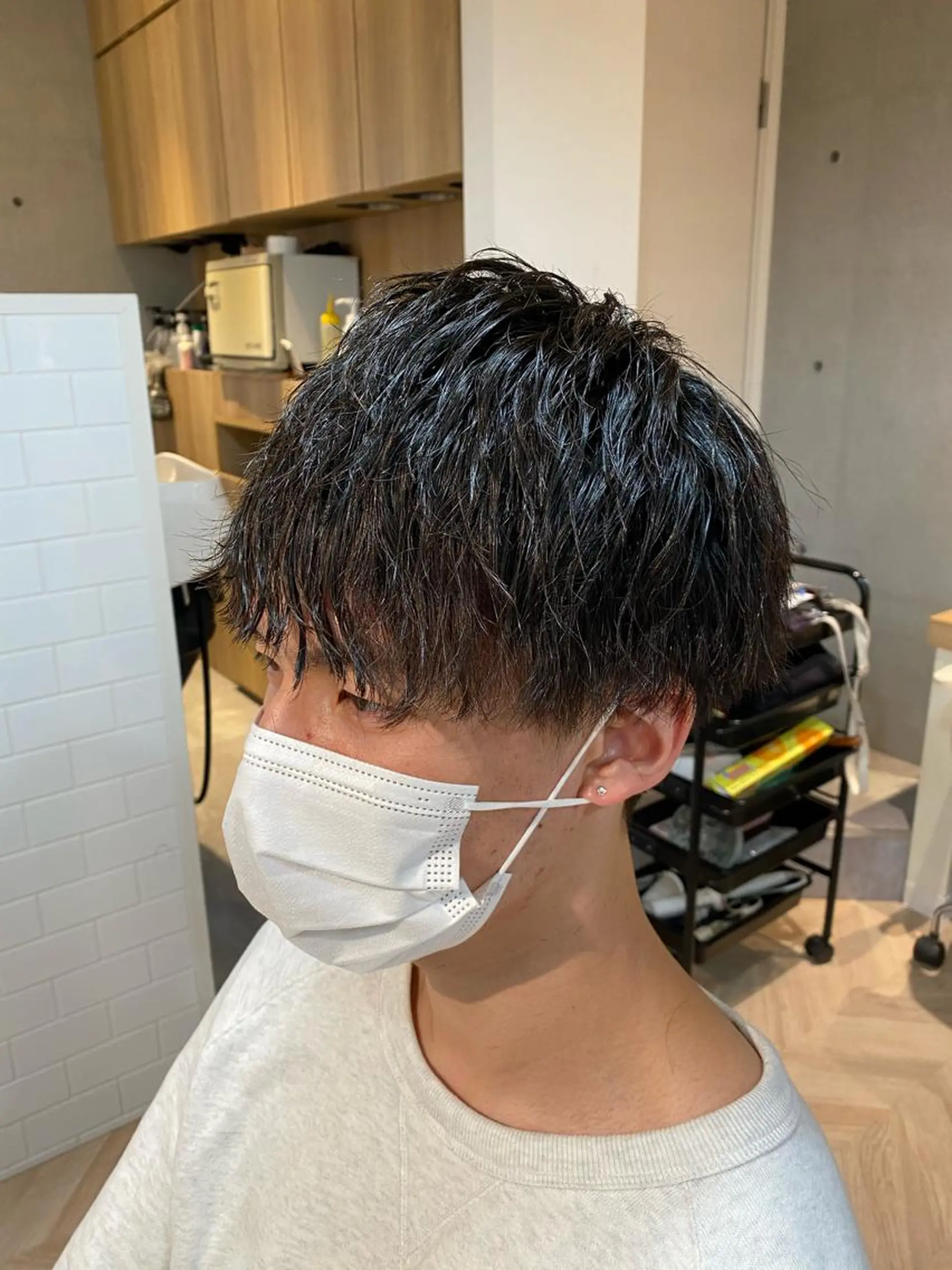 ショート 似合わせカット カット パーマ 西山 恵太郎のヘアスタイル