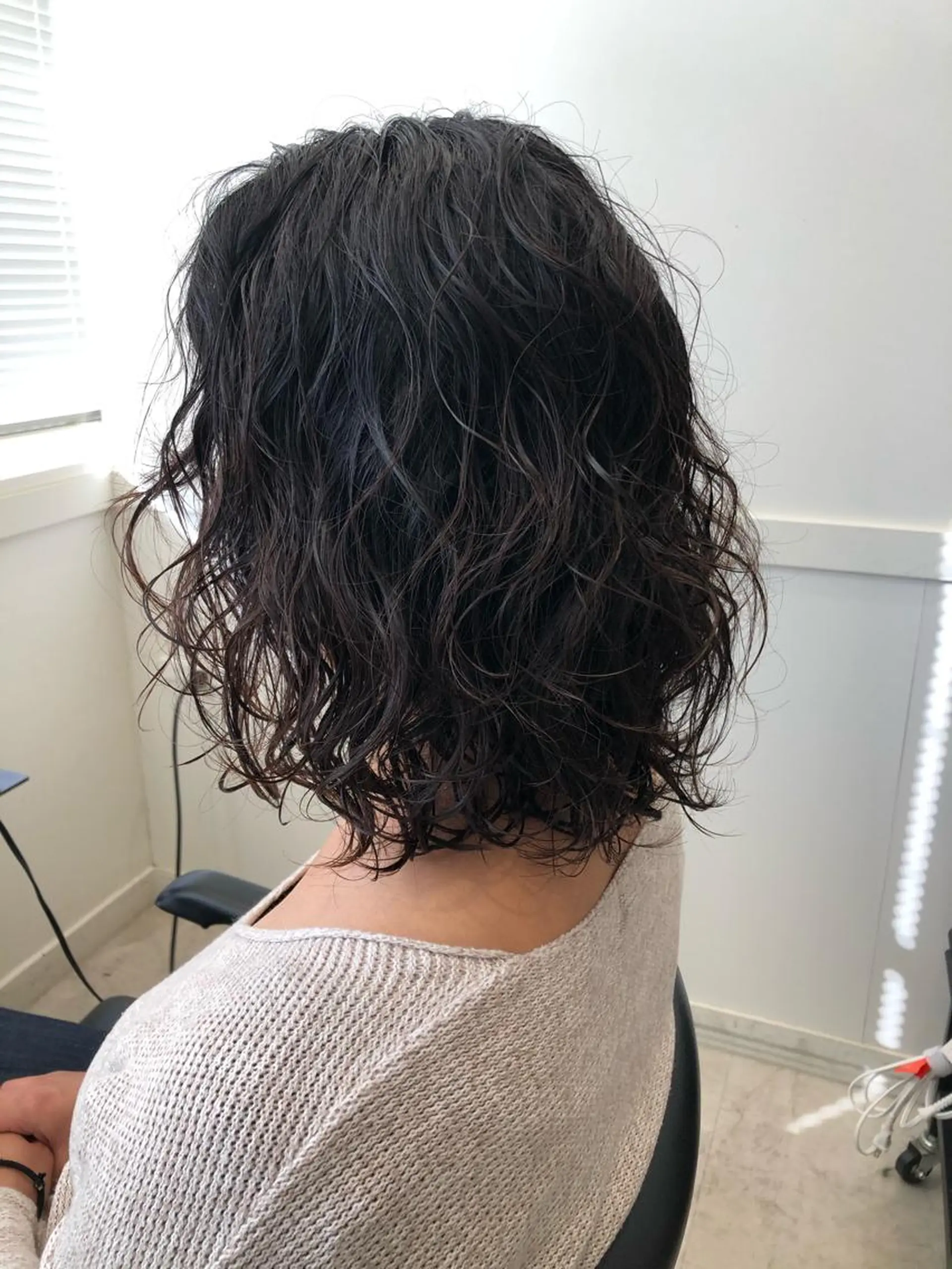 ミディアム パーマ メンズ特化 パーマ/オザワのヘアスタイル