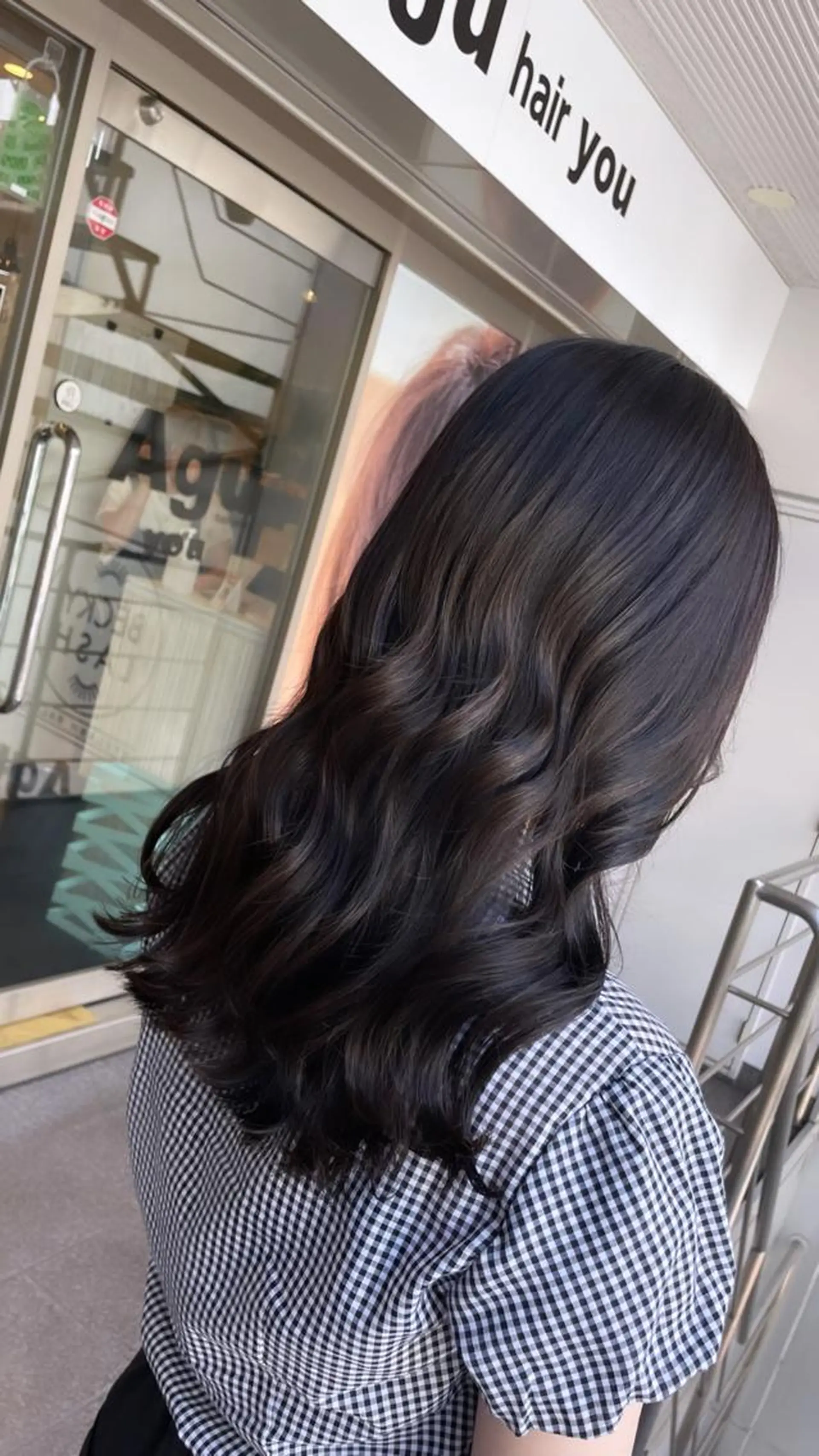 セミロング カラー Agu  hair you所属・♡ yumaのヘアスタイル