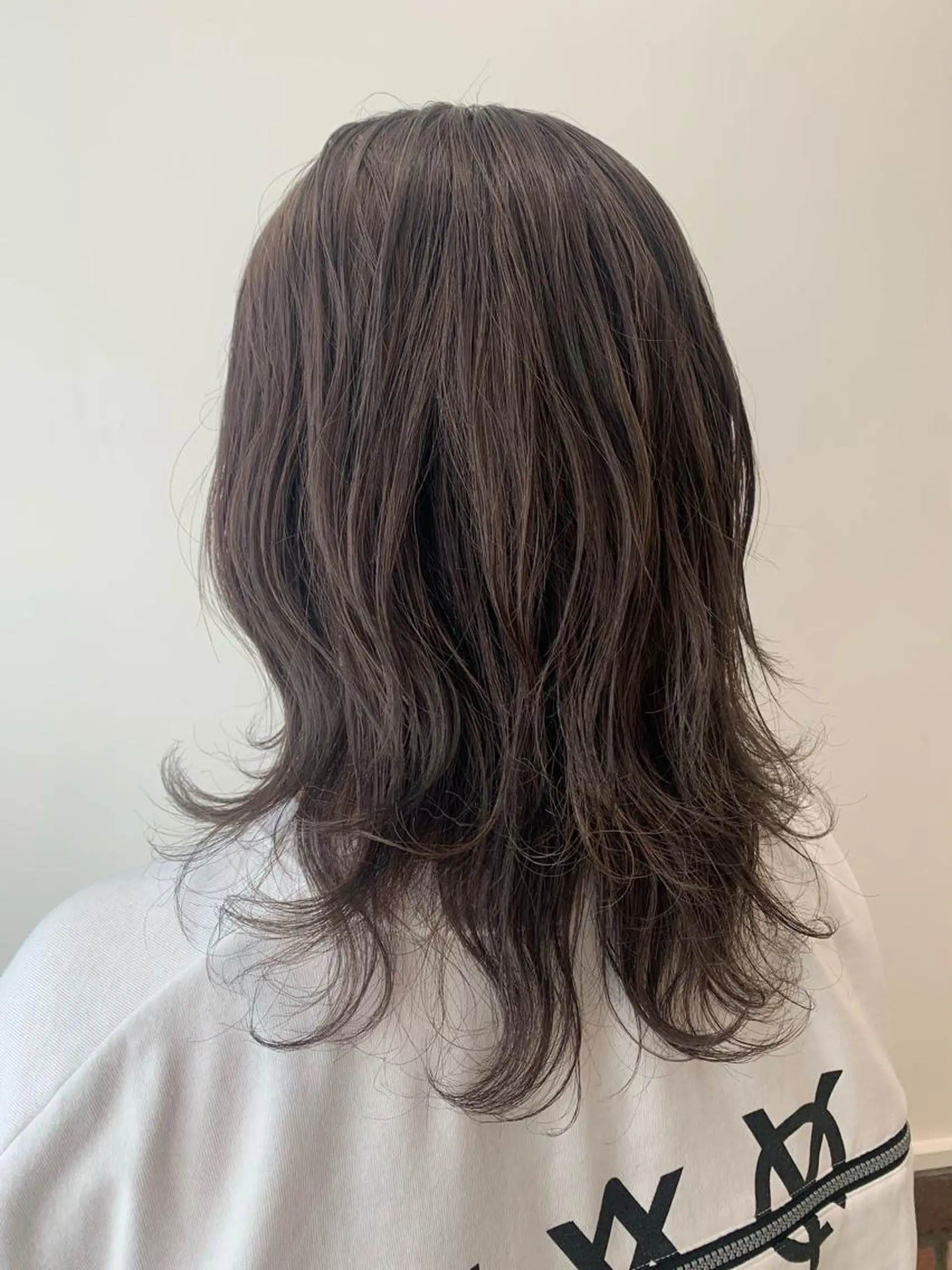 ミディアム ヘアカラー 棚橋 光海のヘアスタイル