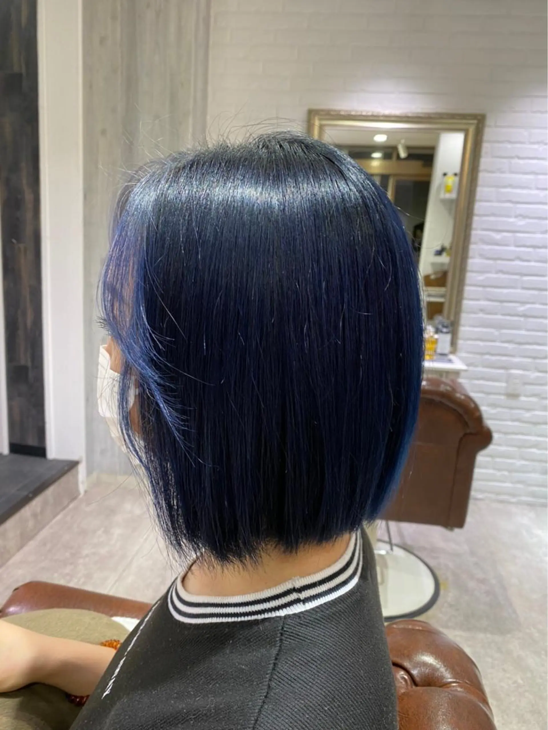 ショート Lusso店長 千崎慎介のヘアスタイル