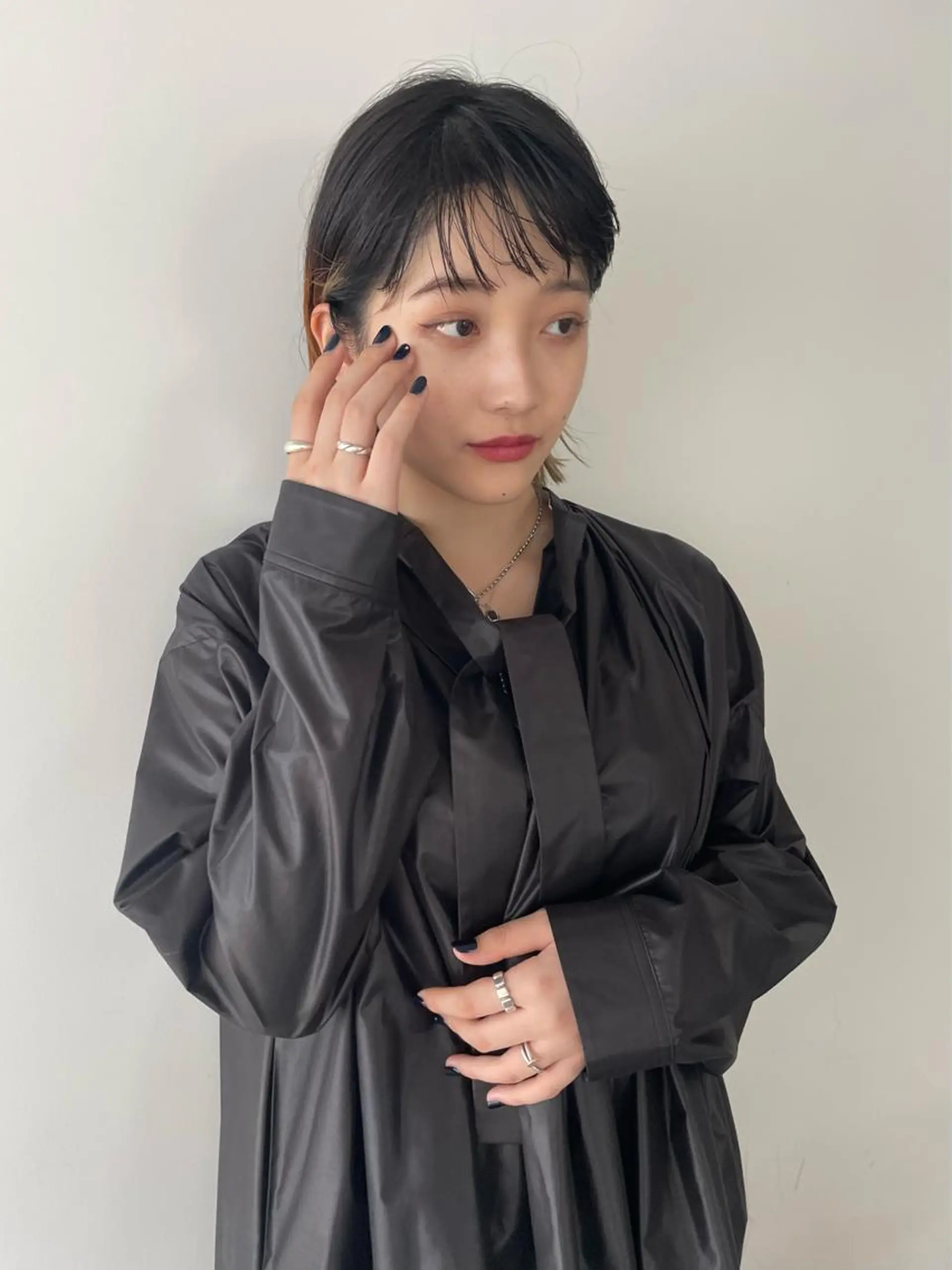 ミディアム カラー chiharu ボブ/レイヤーのヘアスタイル