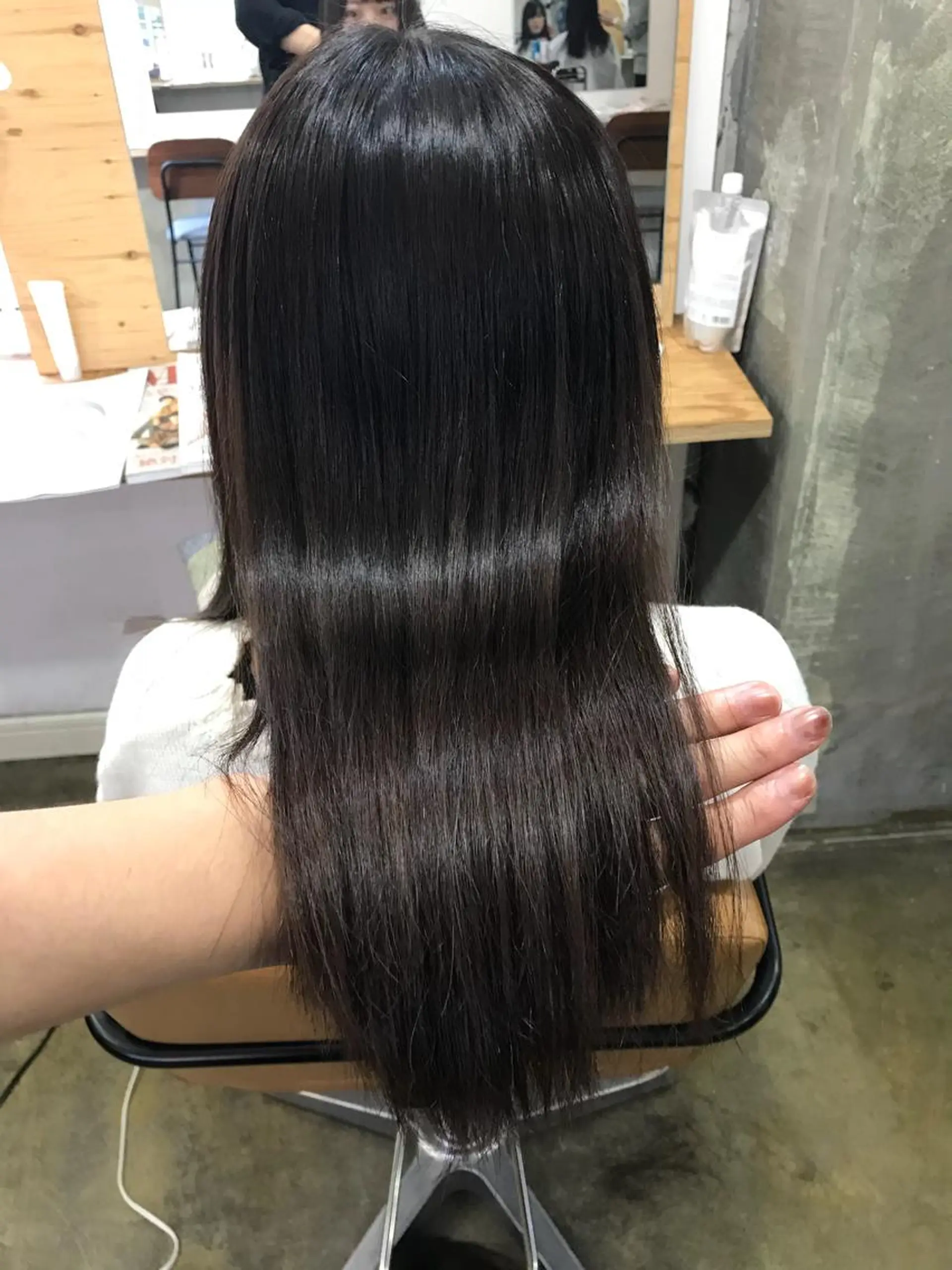 セミロング カラー 髪質改善 カット ヘアカラー トリートメント 💎髪質改善💎 デザイナーshinのヘアスタイル