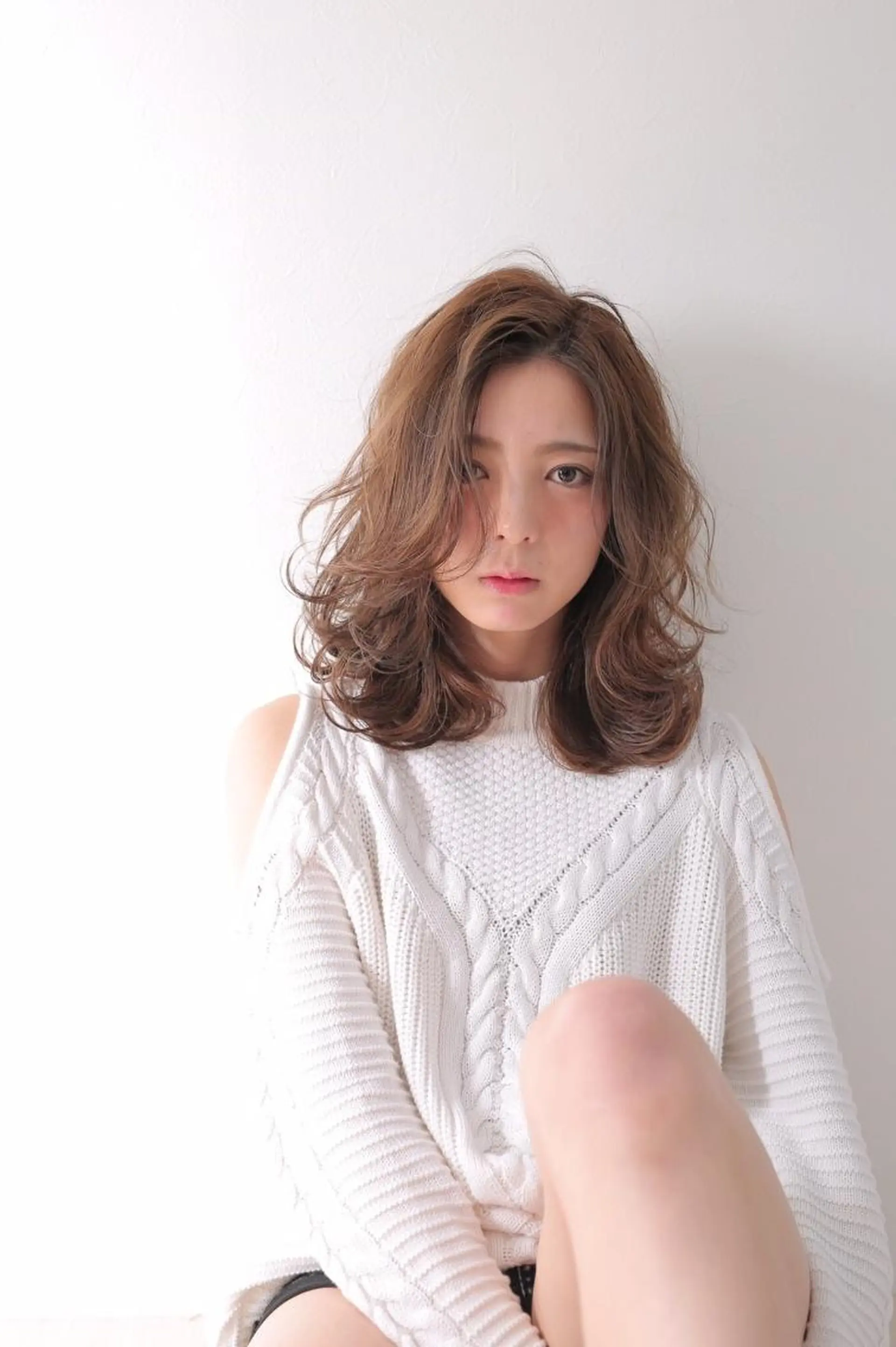 カラー due hair 京都駅前店 MILBON オージュア認定サロン【デューヘアー】所属・ハイトーンブリーチ 土坂　由志【京都】のヘアスタイル