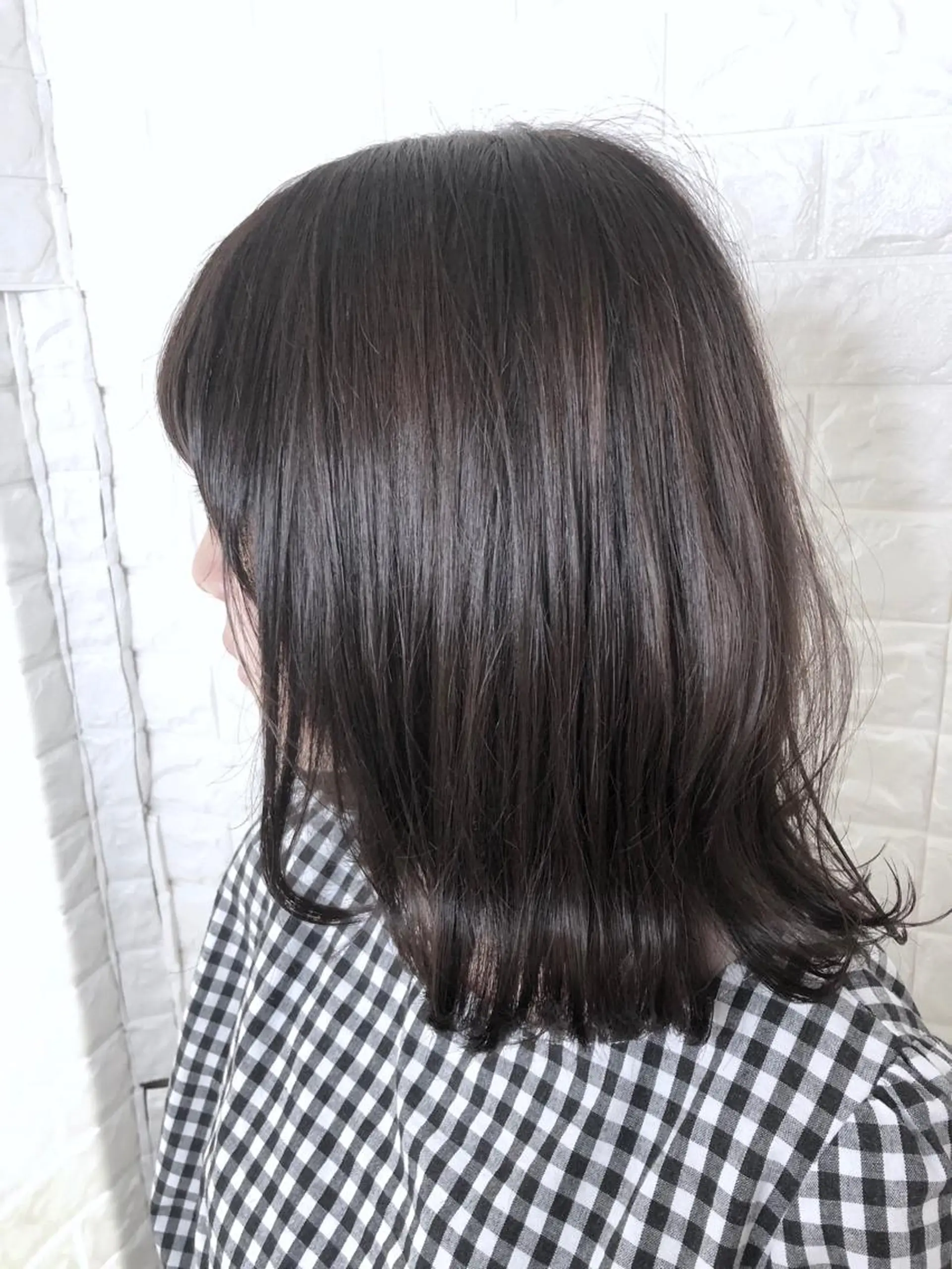 ミディアム 縮毛矯正/髪質改善 主税巧一のヘアスタイル