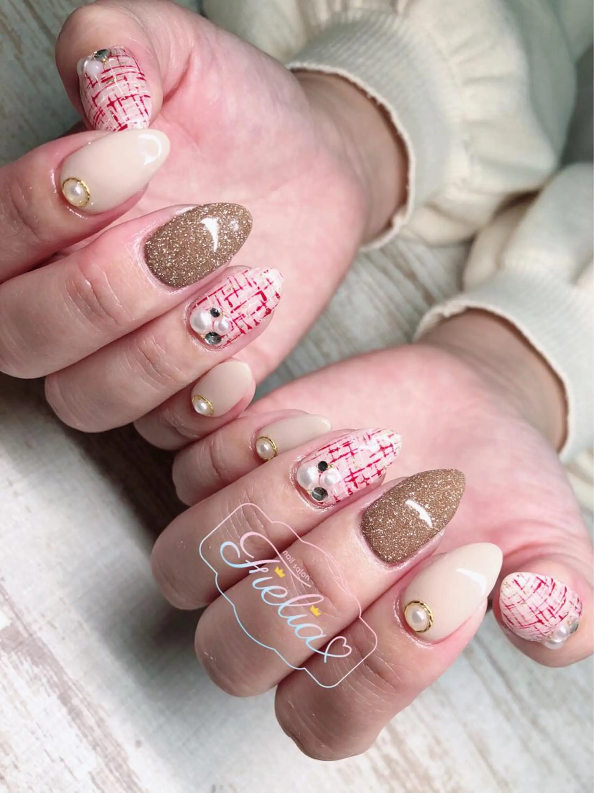 ネイル ハンドネイル Fielia momoのネイルデザイン