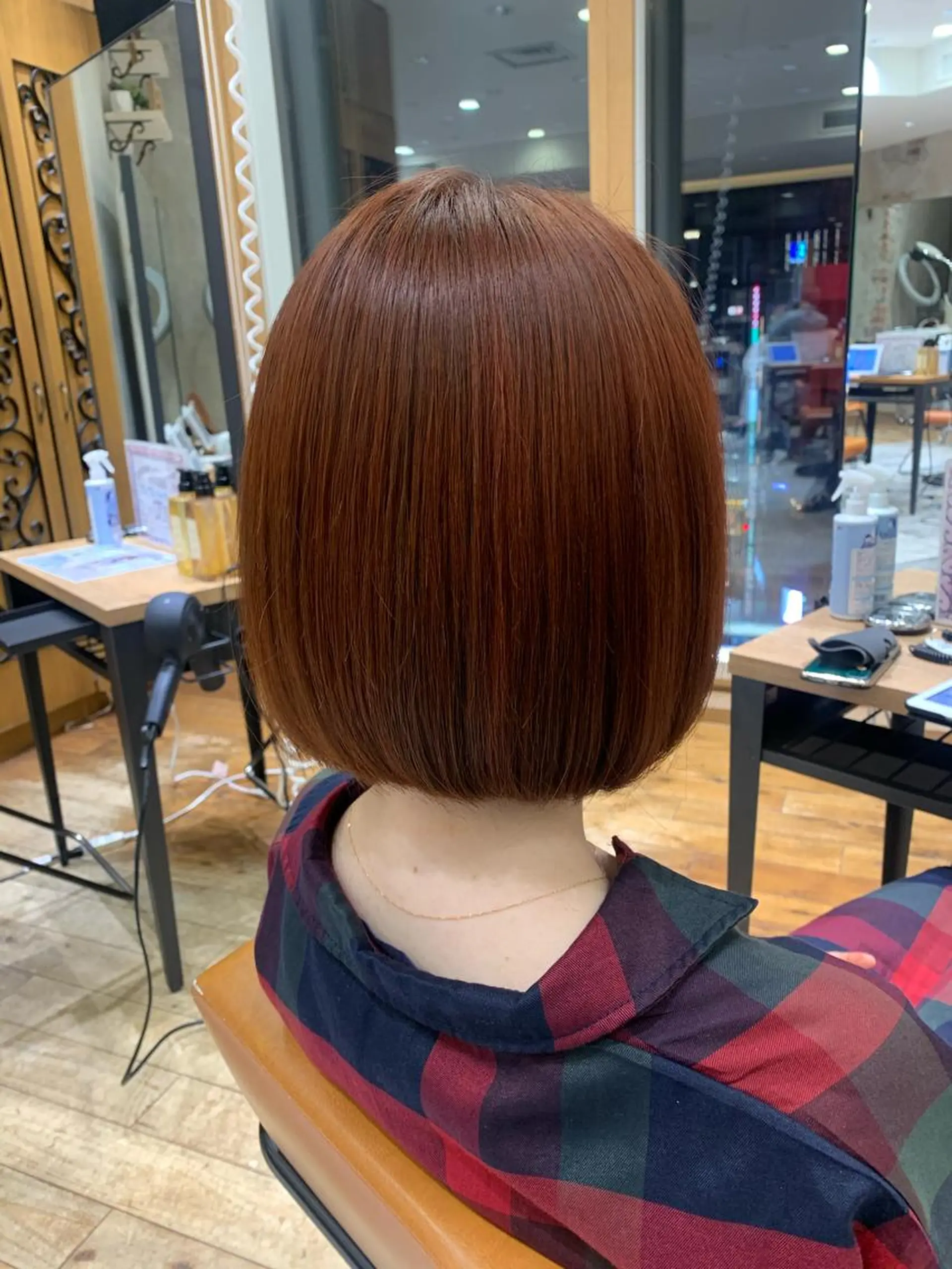 ミディアム 山菅 光明のヘアスタイル