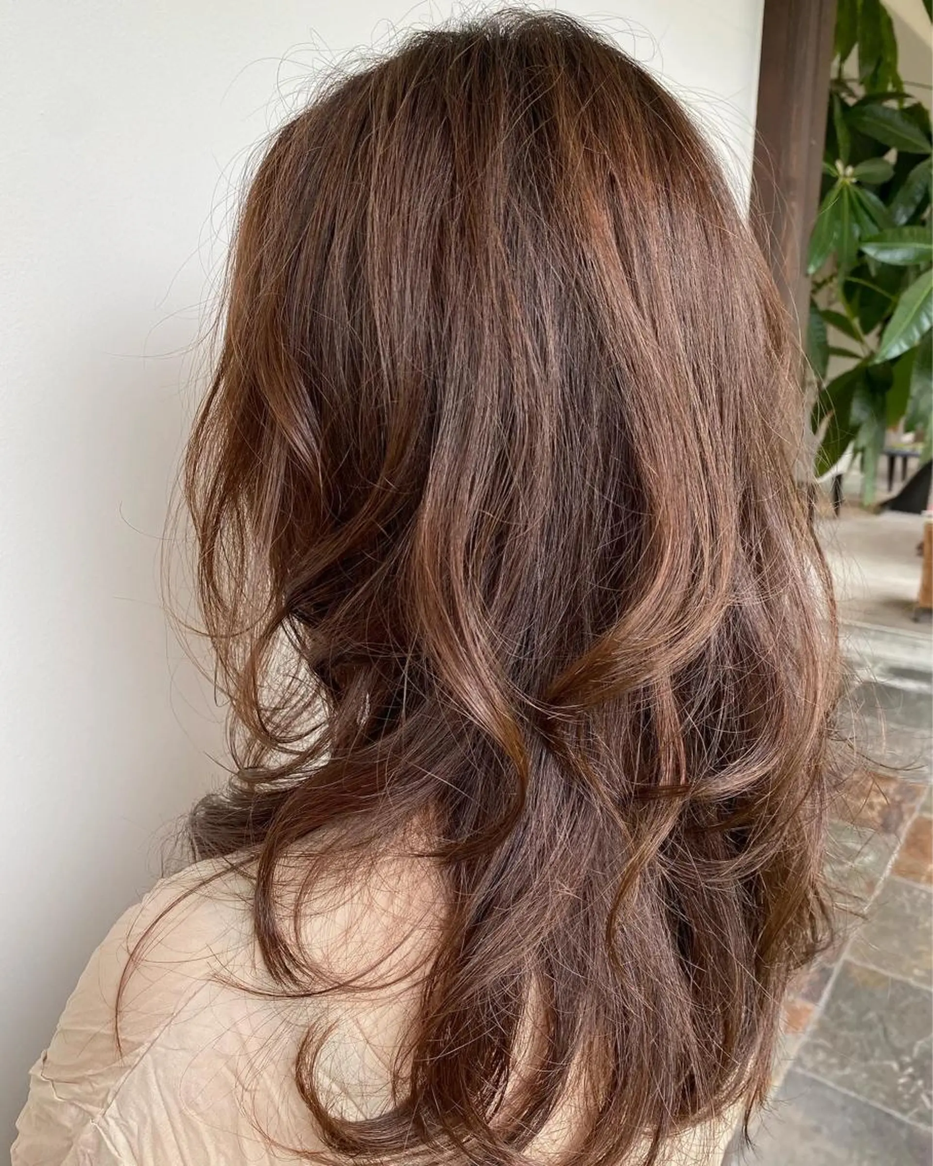 セミロング カラー ベージュカラー グラデーションカラー ヘアカラー reFREO所属・ダメージレスカラー 髪質改善reFREOのヘアスタイル