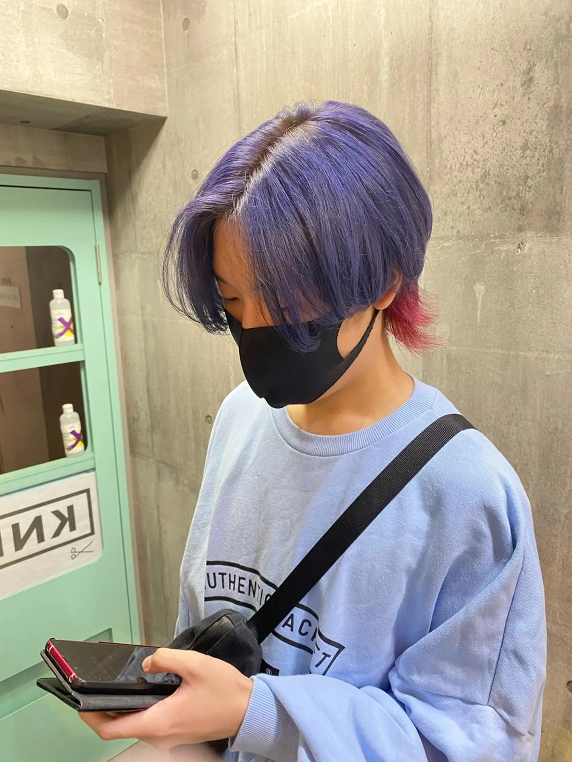 カラー メンズ 艶髪サラサラカラー 🌈前原健吾のヘアスタイル