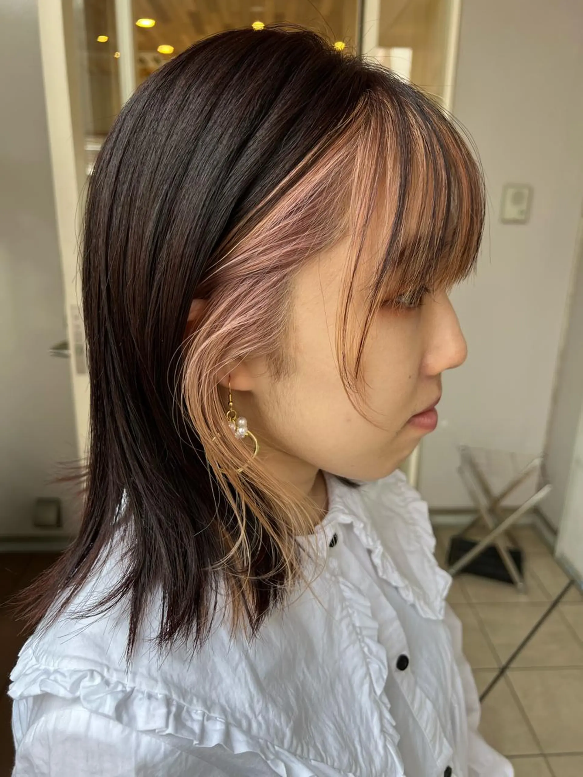 ショート rino🤍 恵比寿レイヤーカットのヘアスタイル