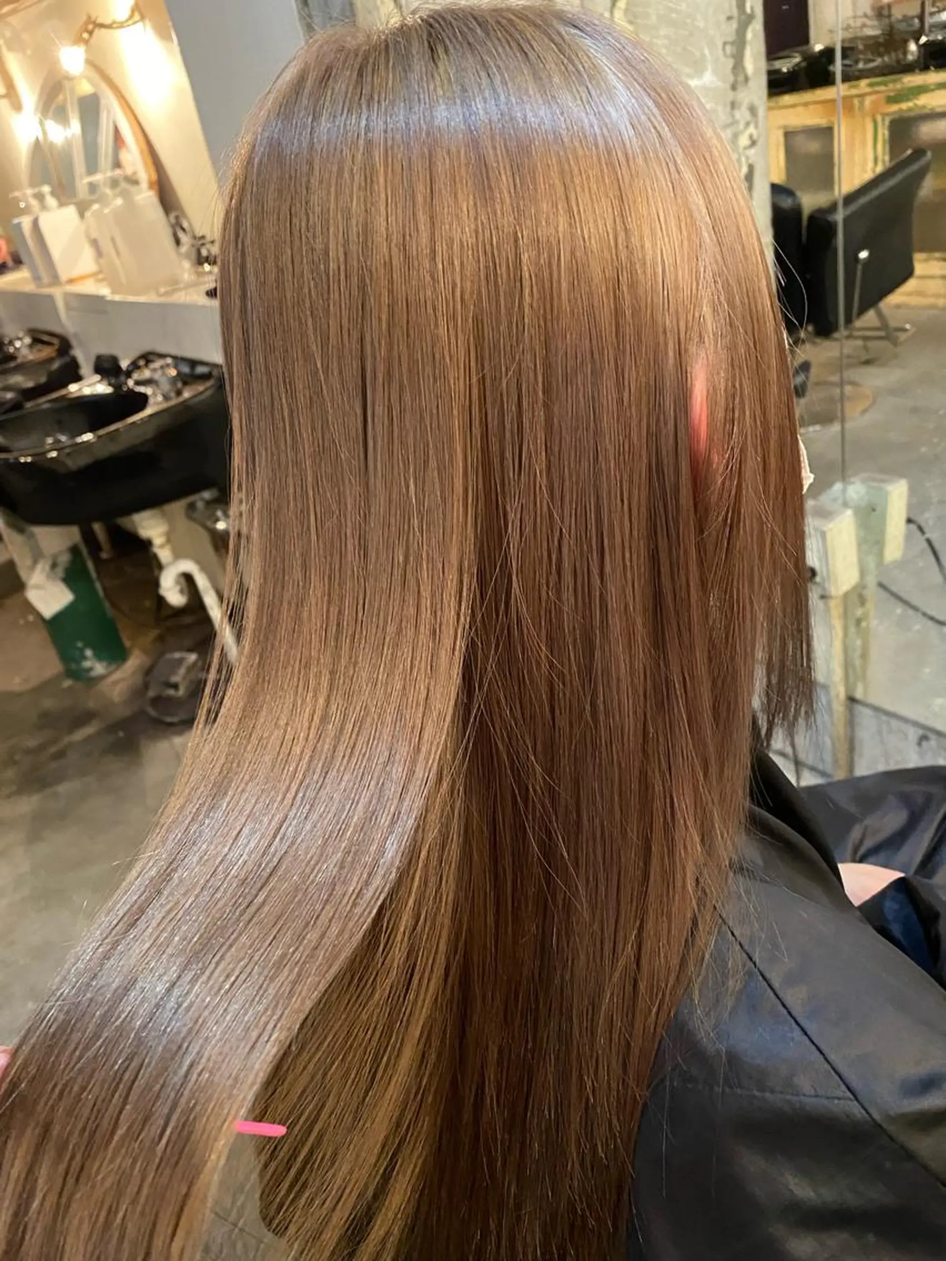 ミディアム カラー お任せヘア☘️☘️ 及川渚のヘアスタイル