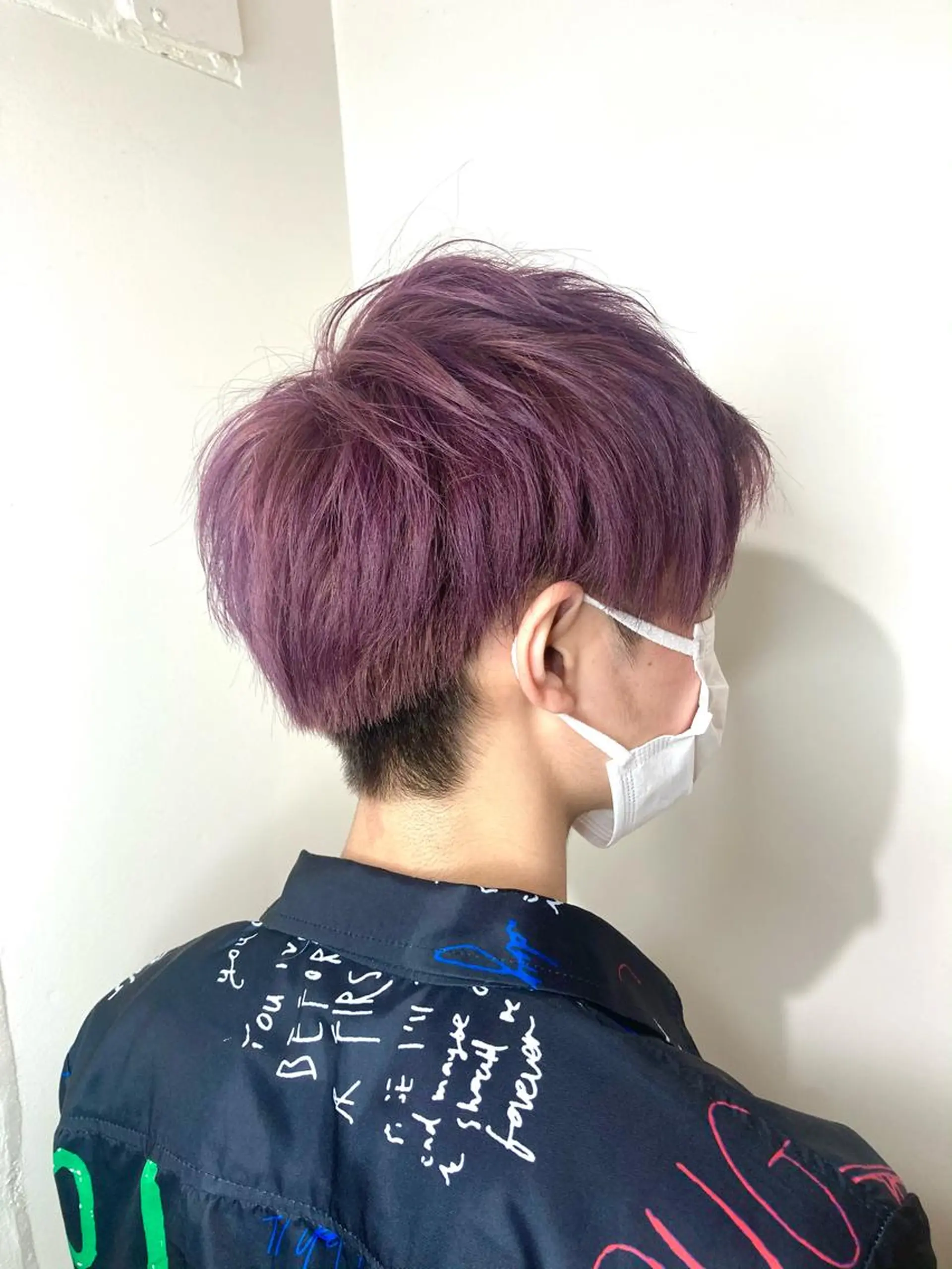 メンズ カット ヘアカラー トリートメント 河野 行史のヘアスタイル