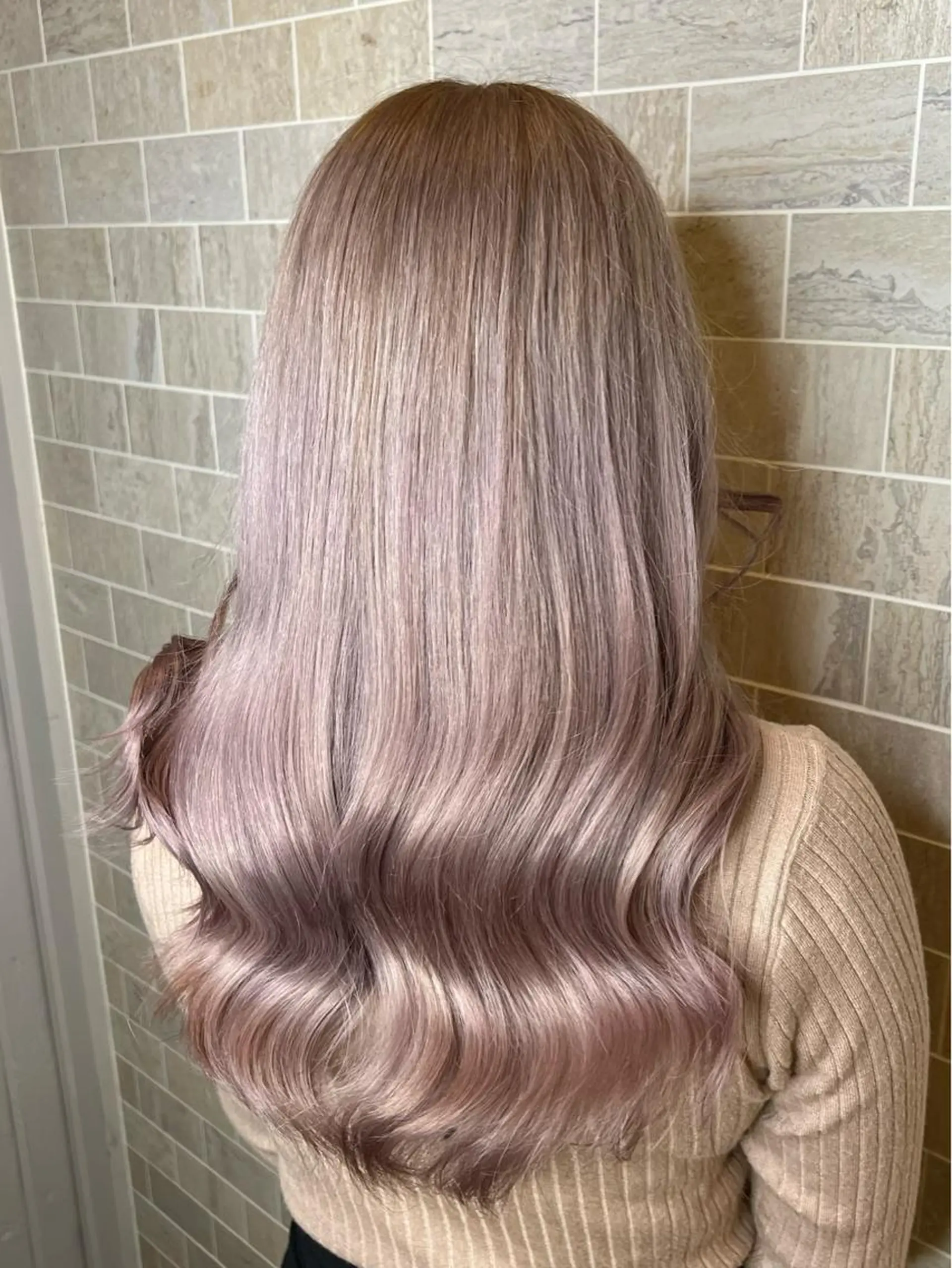 ロング カラー ヘアカラー トリートメント 小嶋 秀明/ 本物の髪質改善⭐️のヘアスタイル