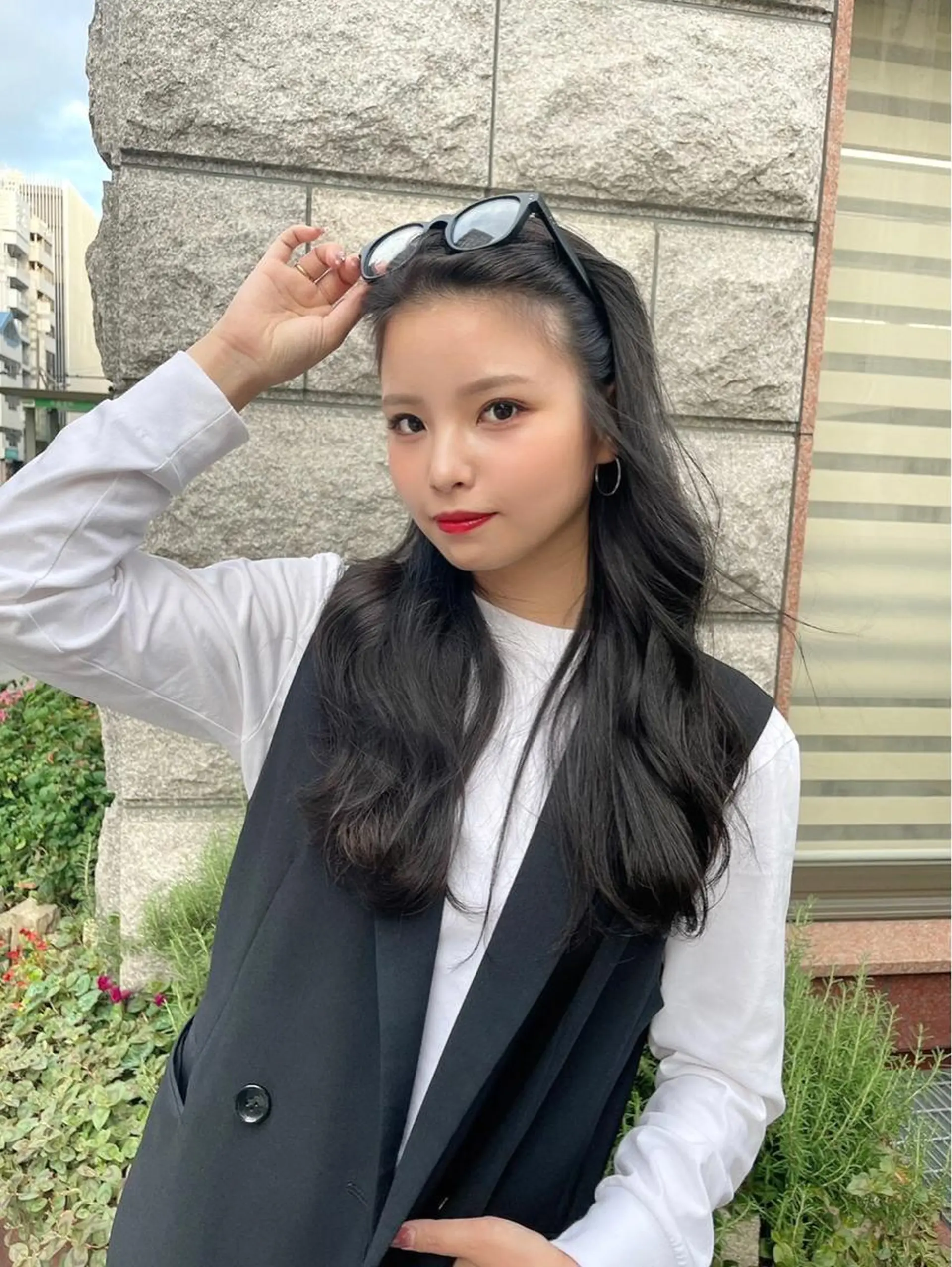 ロング カラー ヘアカラー トリートメント シールエクステ特化 ハイトーン、NANAのヘアスタイル