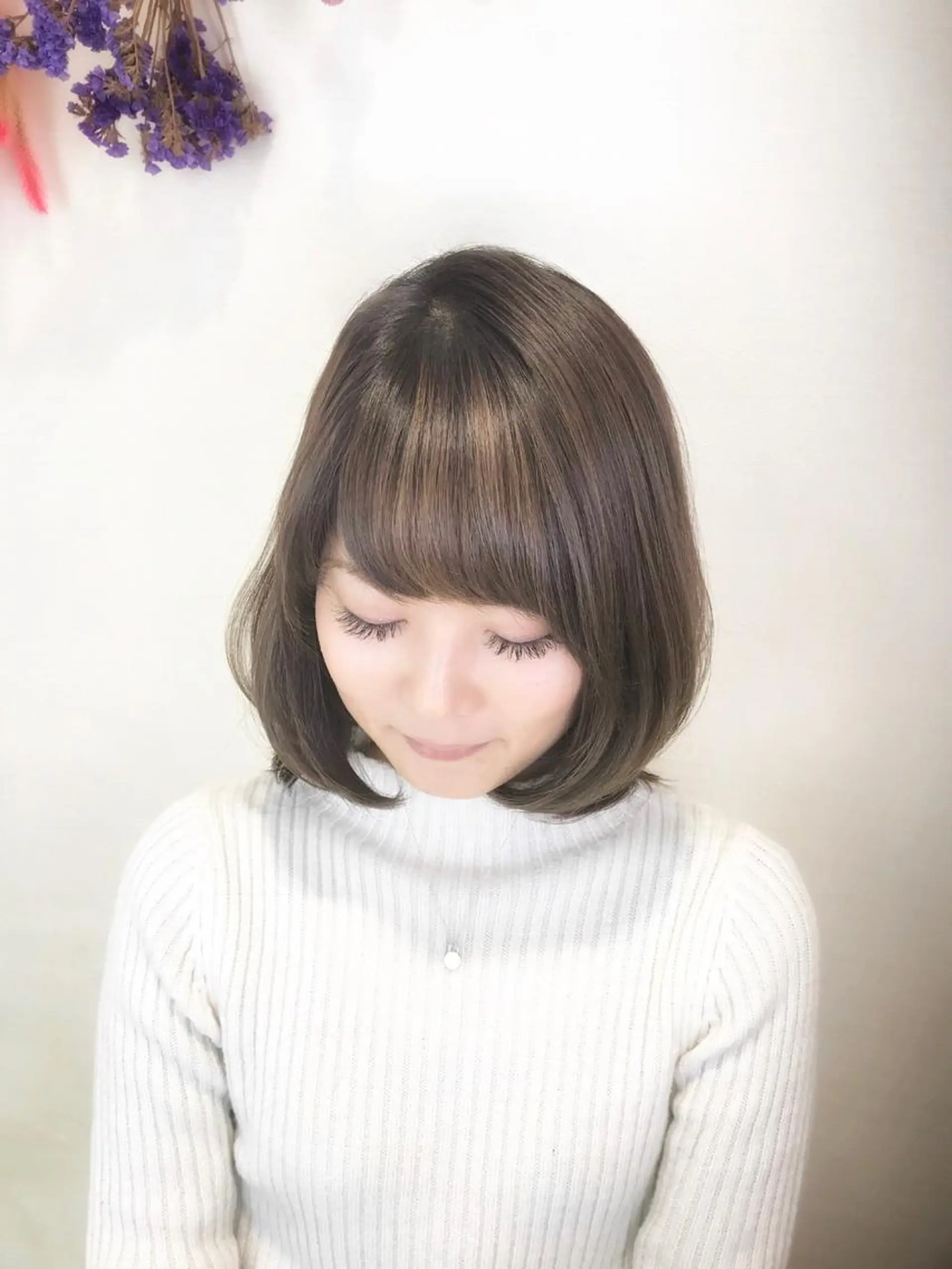 ミディアム 似合わせカット🌿 前川のヘアスタイル