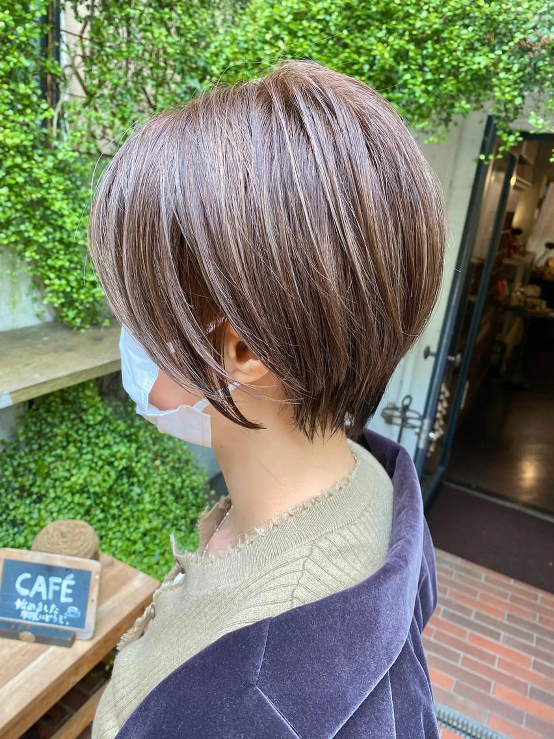 ショート カラー カット ヘアカラー 小顔ショート✁ ⁂Yukari⁂のヘアスタイル