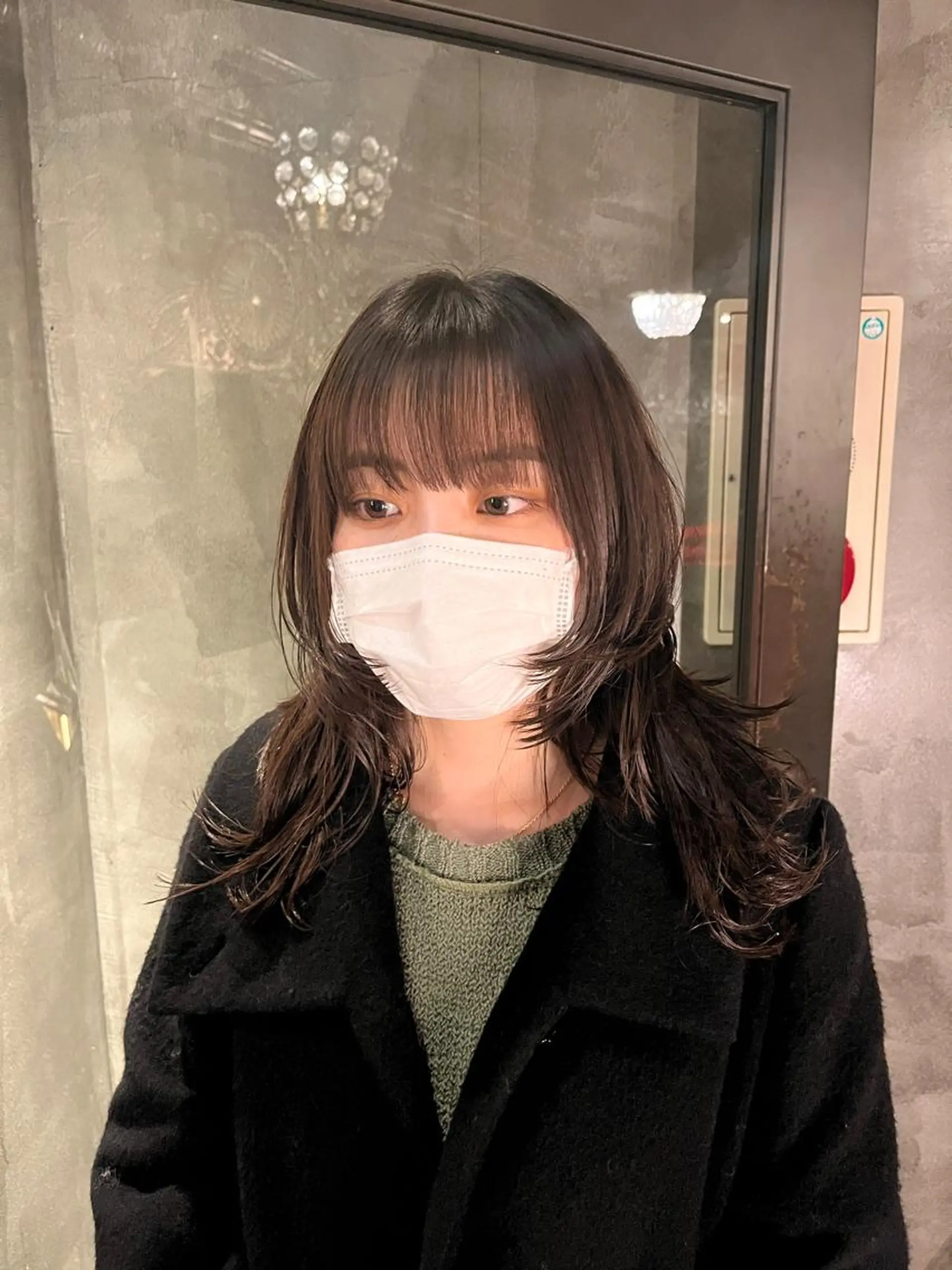 ロング カラー 顔周りカット レイヤーカット HAIR MAKE  miel所属・🫧透明感カラー🫧 SHINSEIのヘアスタイル