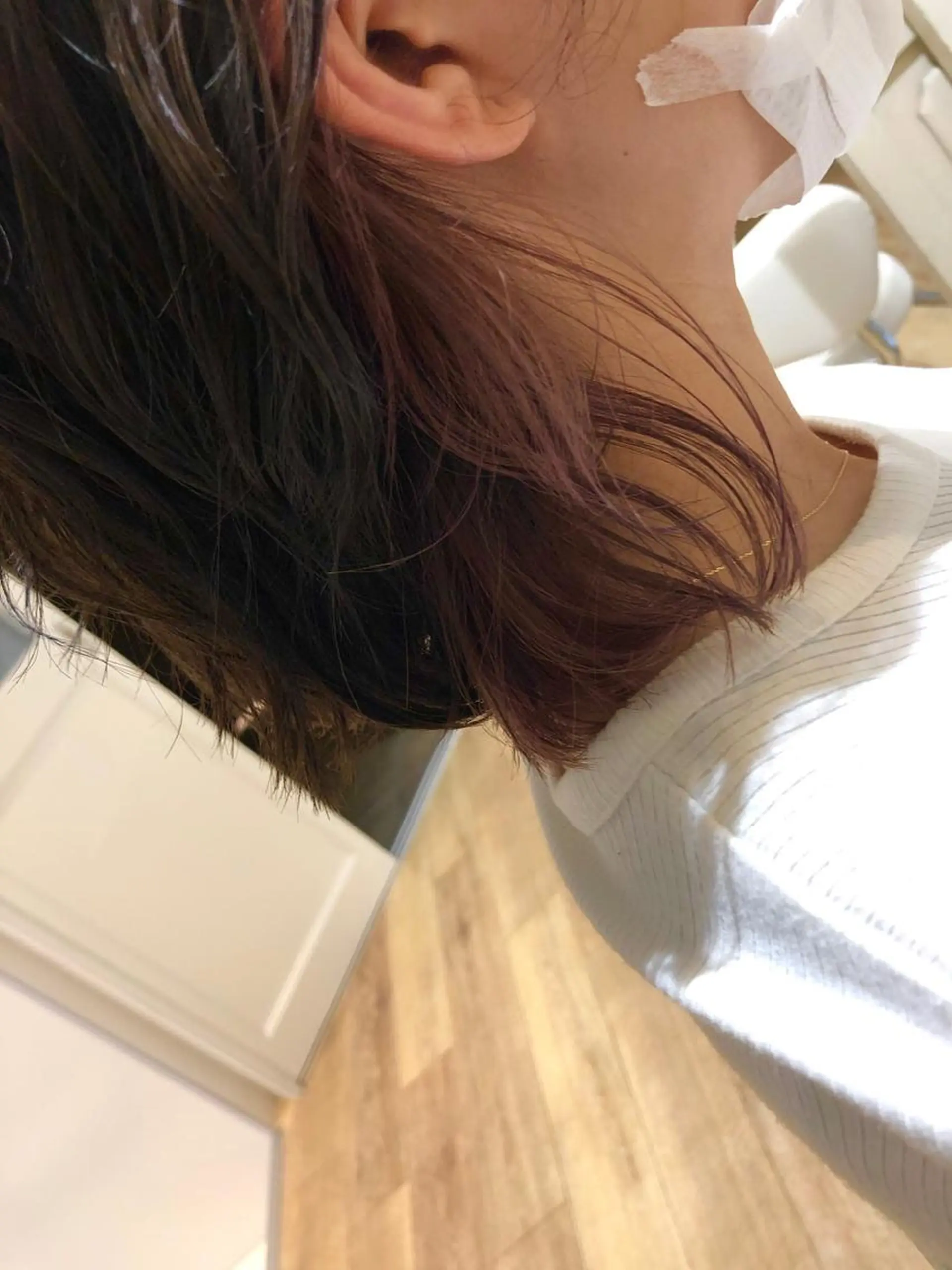 ミディアム -5歳大人ﾊｲﾗｲﾄ ✨津嘉山のヘアスタイル