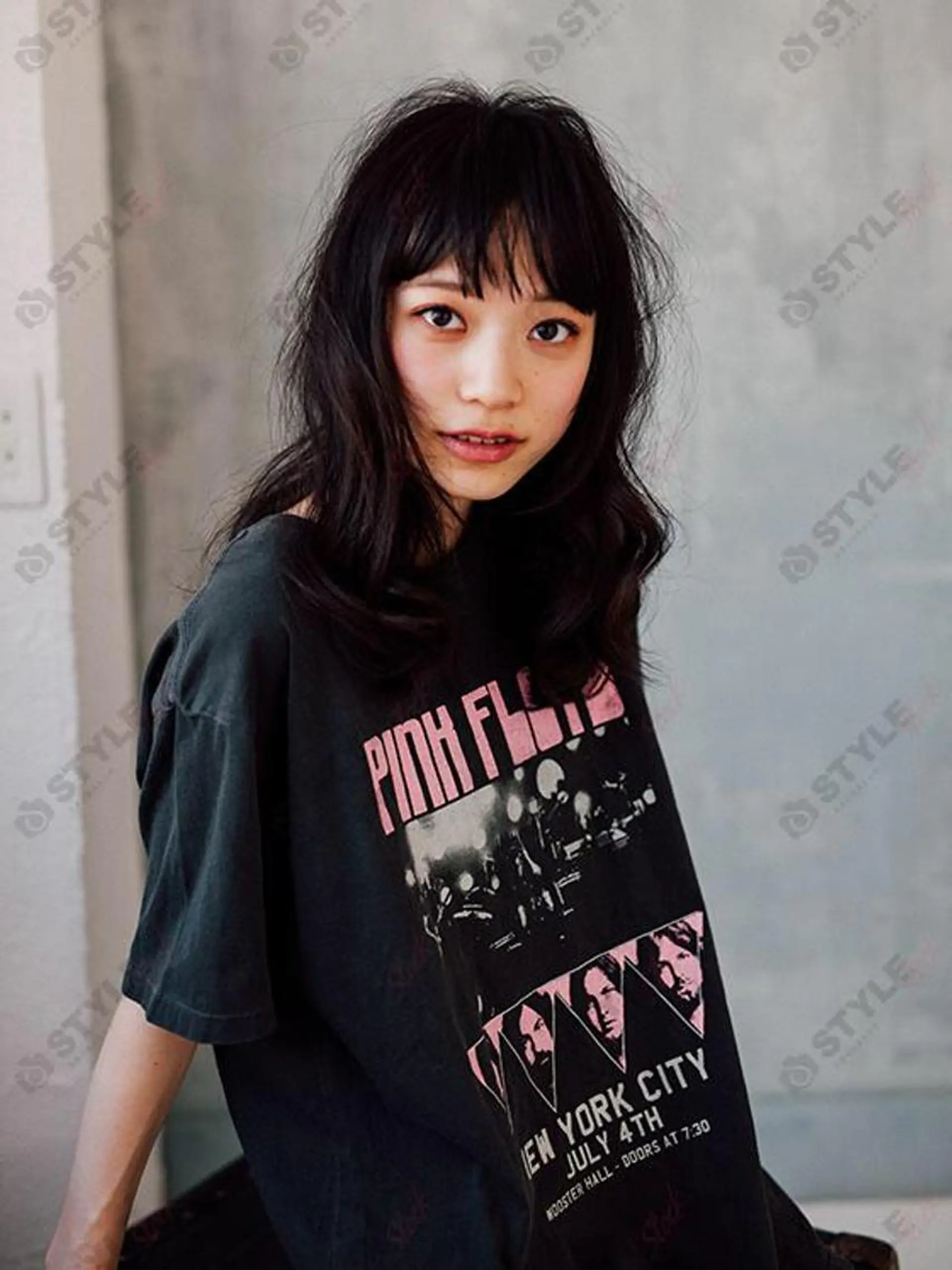 ミディアム カラー カット ヘアカラー トリートメント 白髪ぼかしハイライト 柳川拓哉のヘアスタイル