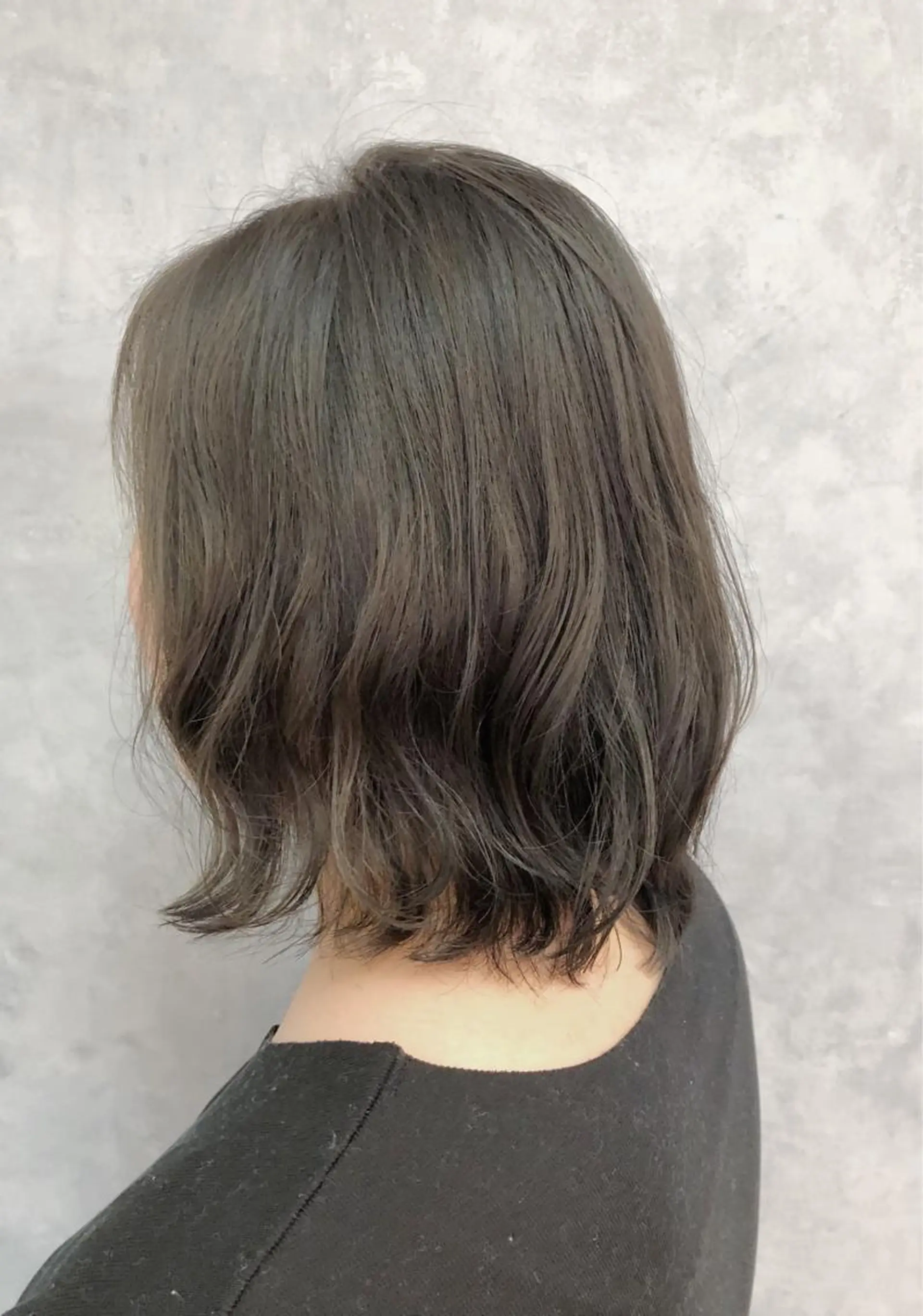 ミディアム カラー カット ヘアカラー トリートメント 五月女 隼人のヘアスタイル