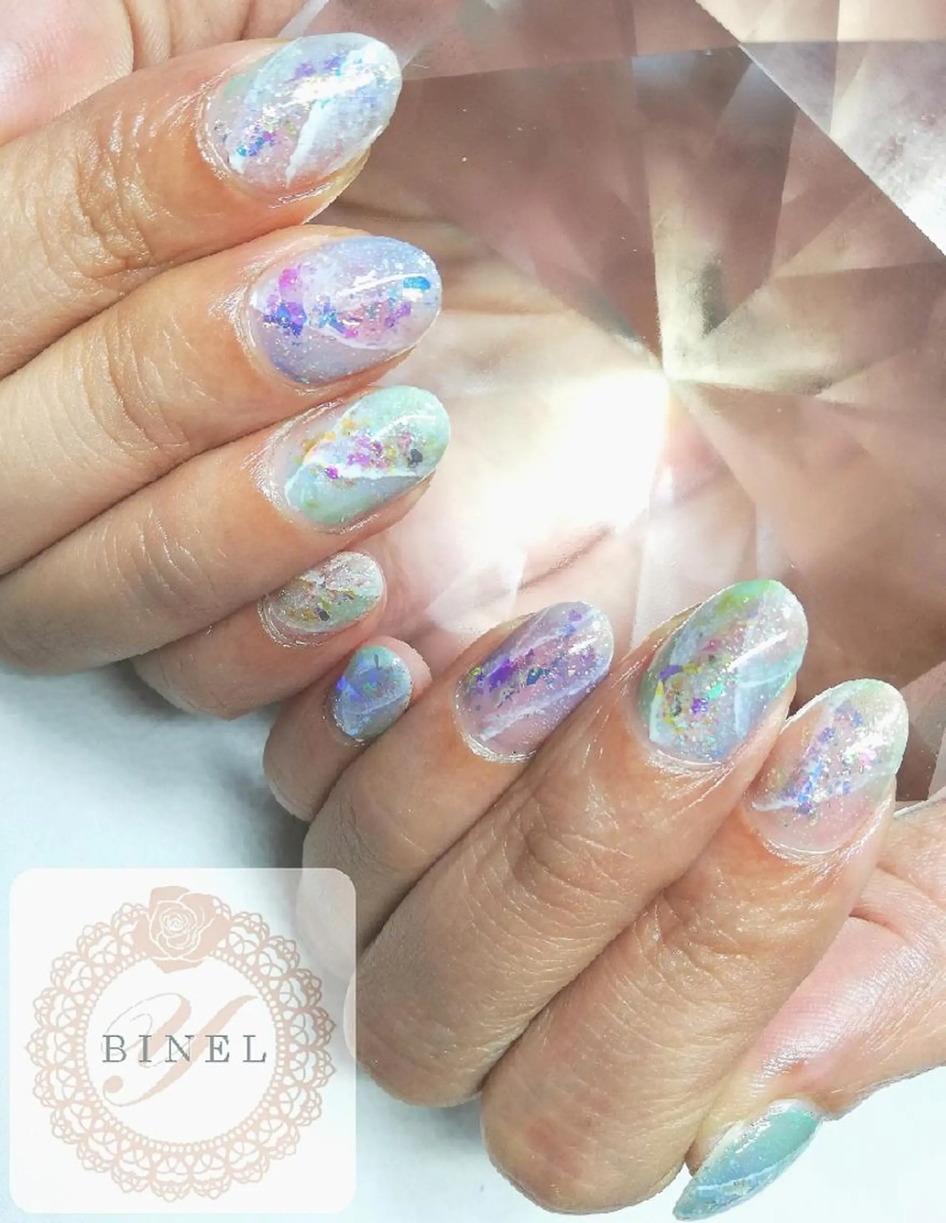 ネイル アートネイル ハンドネイル Nail Salon Y.BINELのネイルデザイン