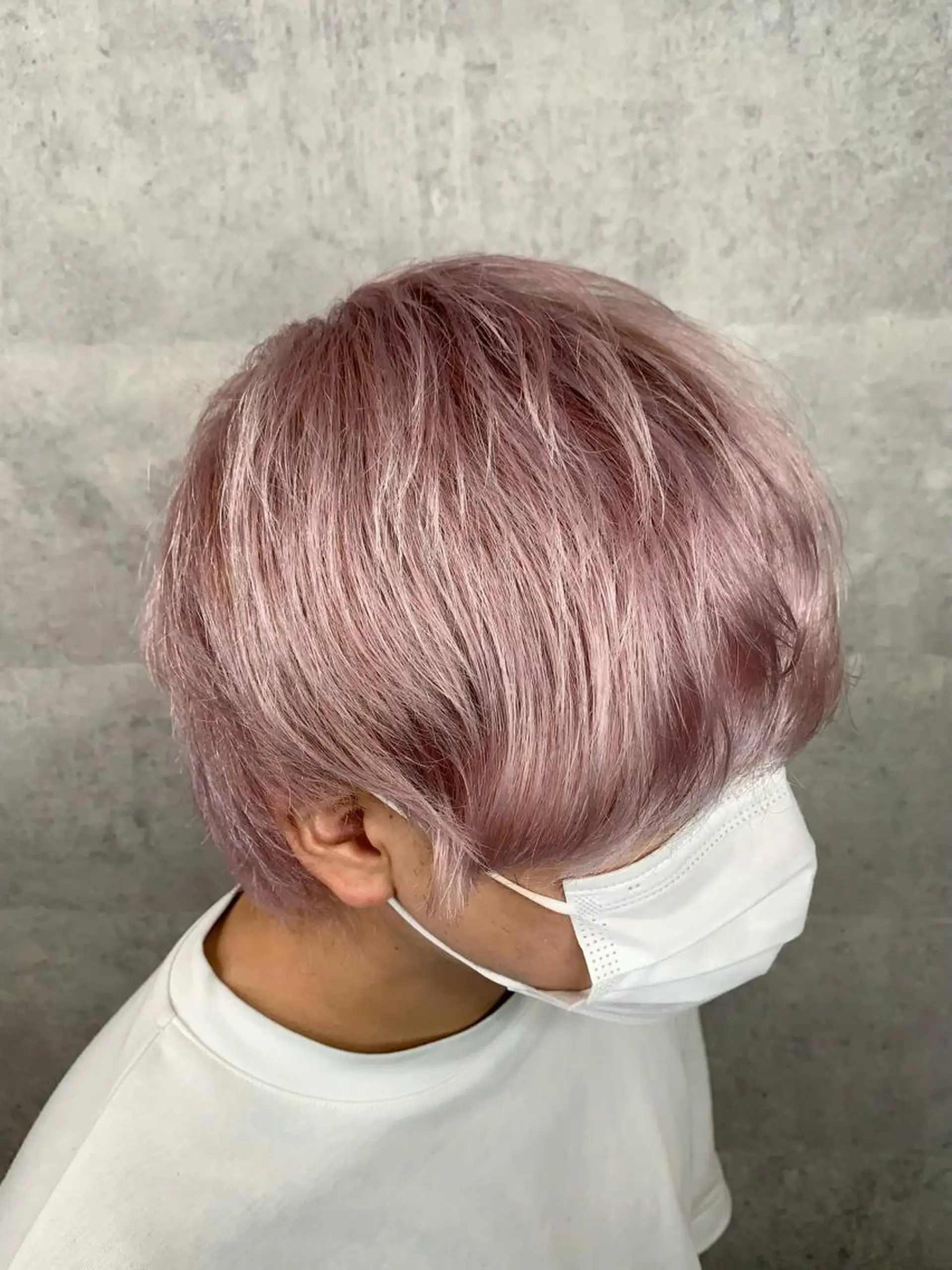 メンズ mimiiy梅田 中崎町ハイトーンのヘアスタイル