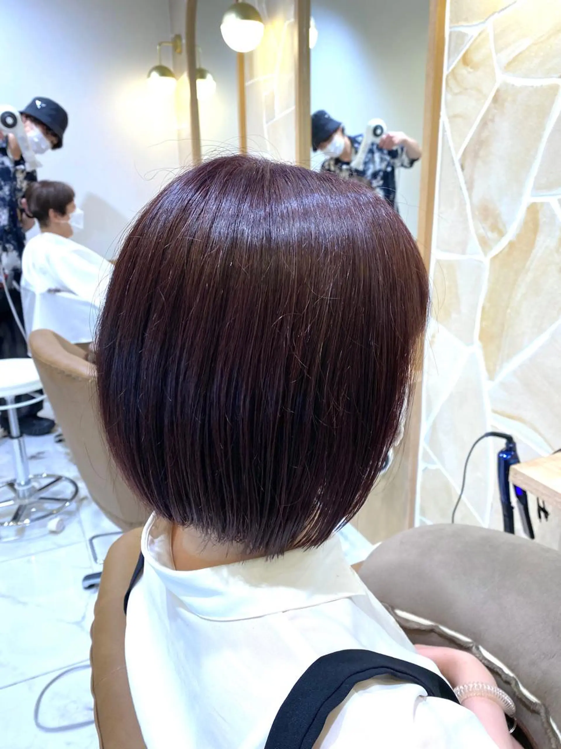 ショート カット ヘアカラー 坂井 茅聖のヘアスタイル