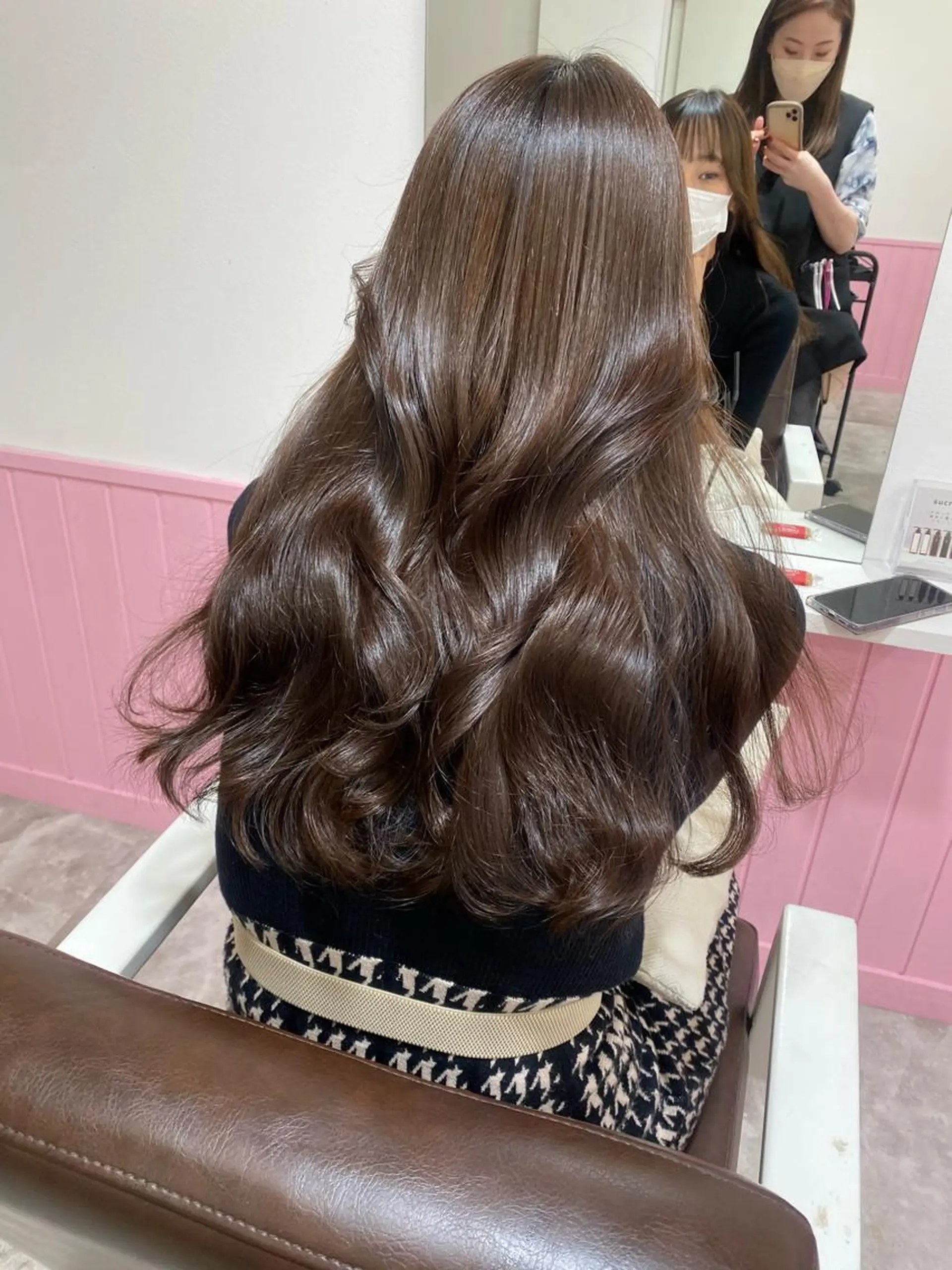 ロング 髪質改善韓国レイヤー SHIORI🦋のヘアスタイル