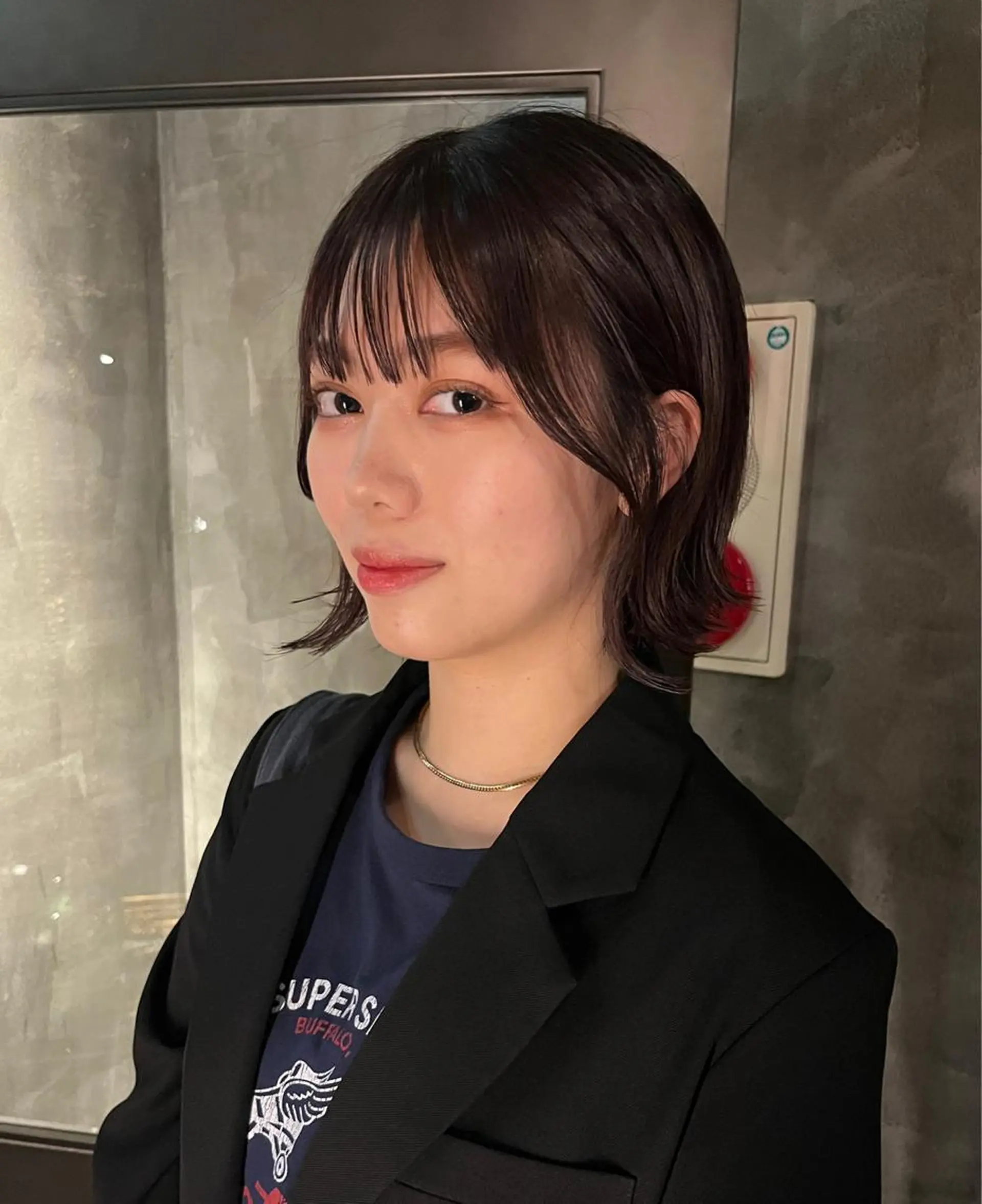 セミロング カラー HAIR MAKE  miel所属・🫧透明感カラー🫧 SHINSEIのヘアスタイル