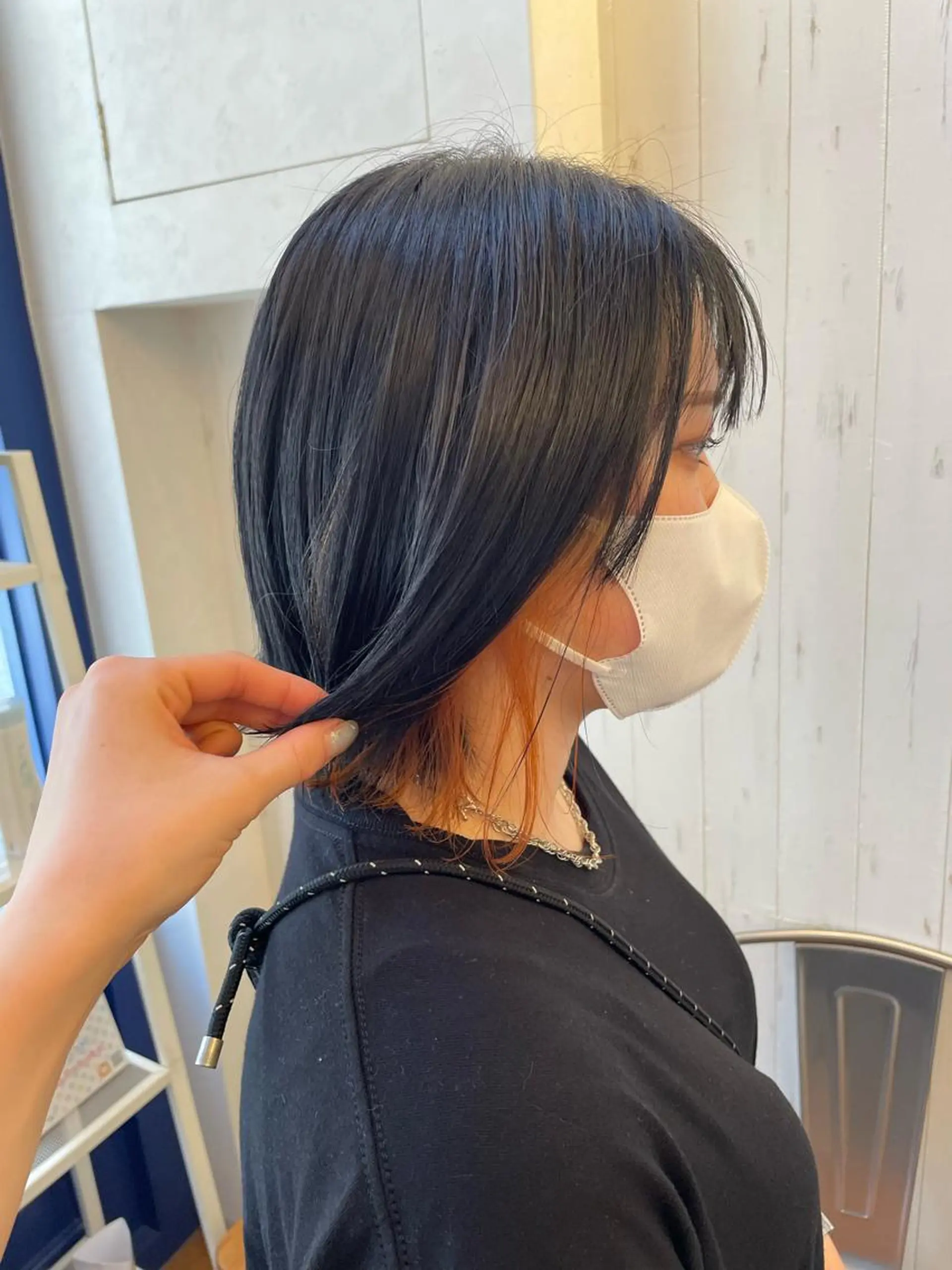 ミディアム カラー march merryのヘアスタイル