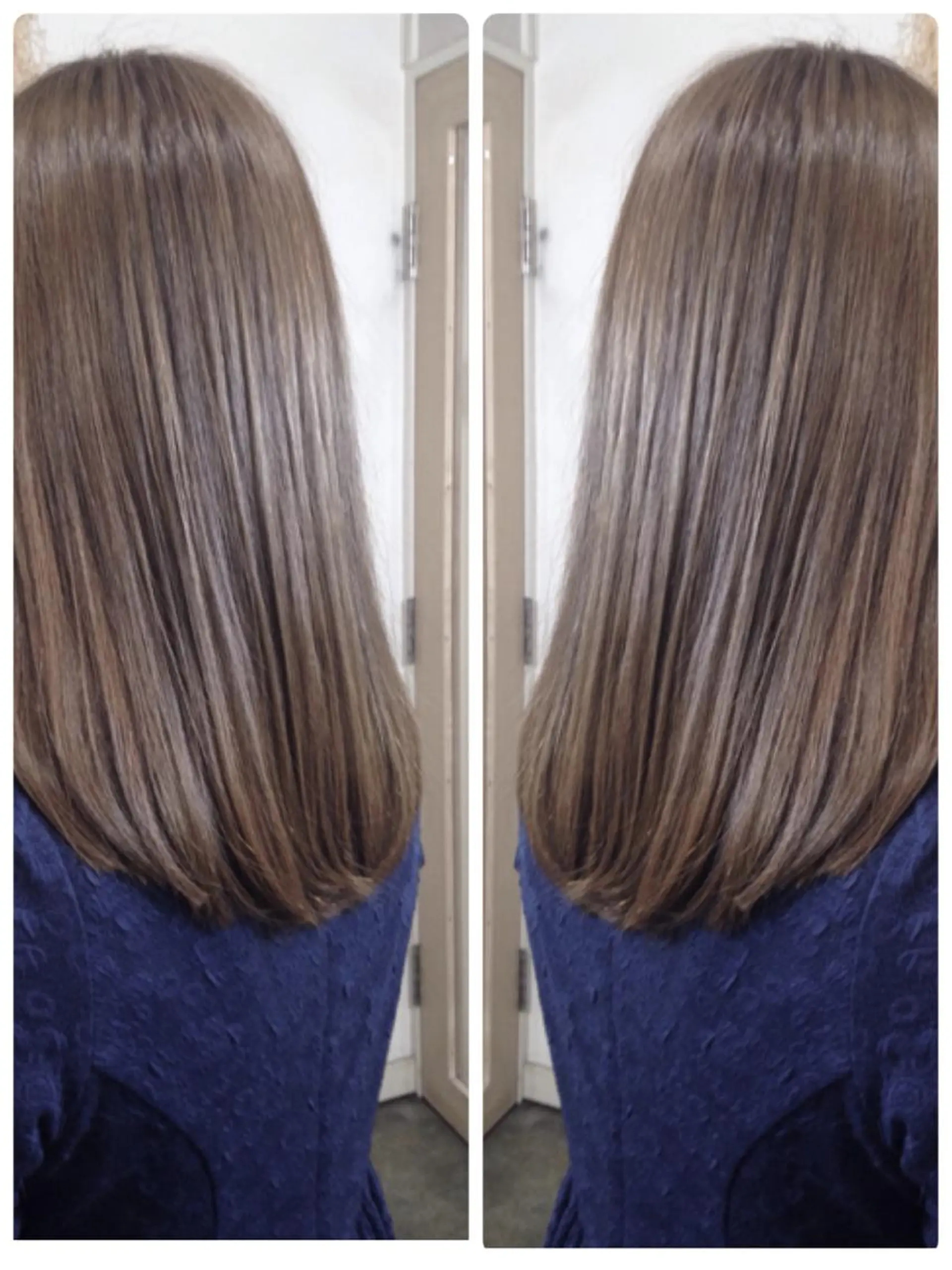 セミロング カラー 💎髪質改善💎 デザイナーshinのヘアスタイル