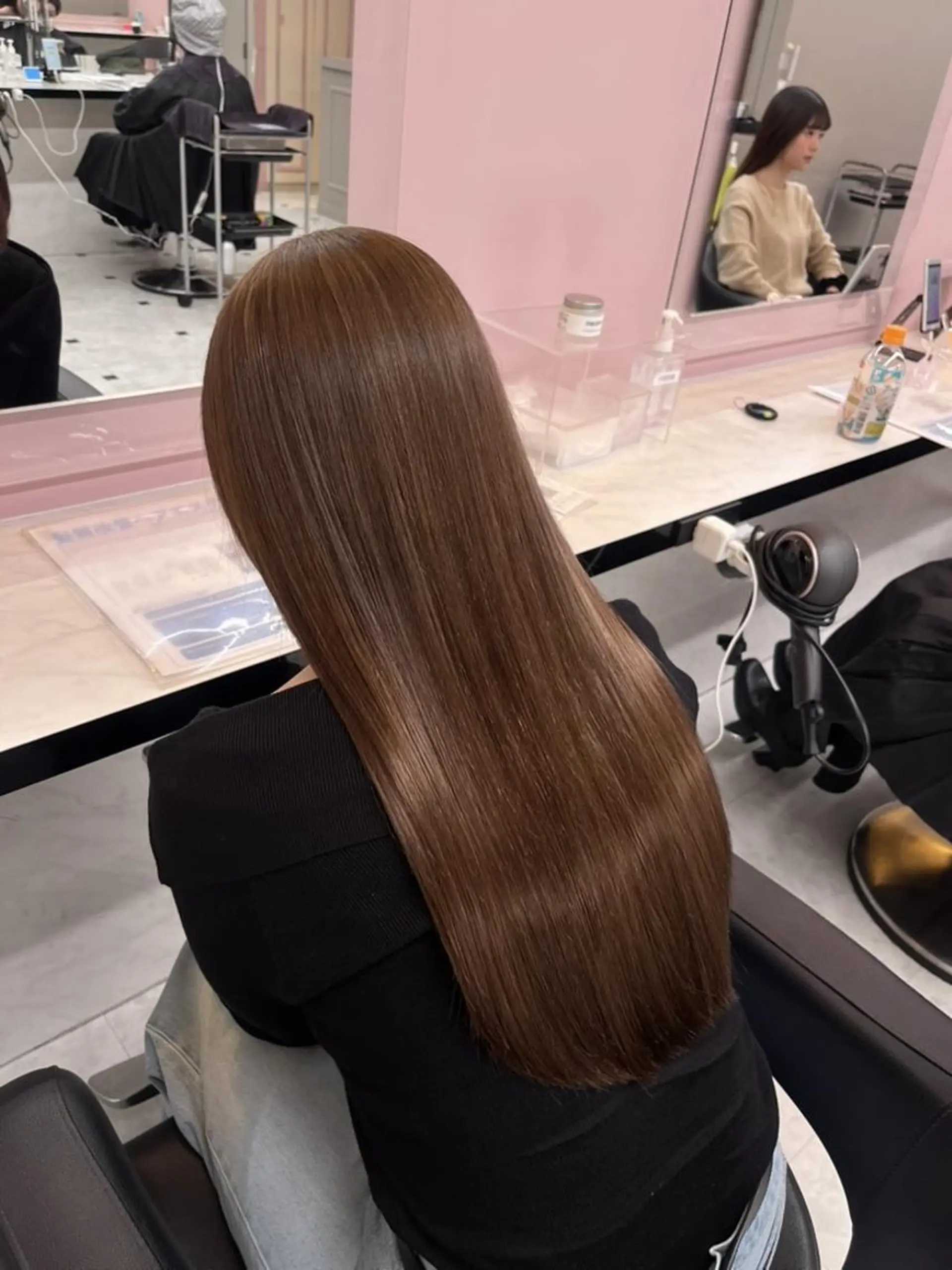 カラー 柔らか🪽透明感🫧 ブラウン/横浜101のヘアスタイル