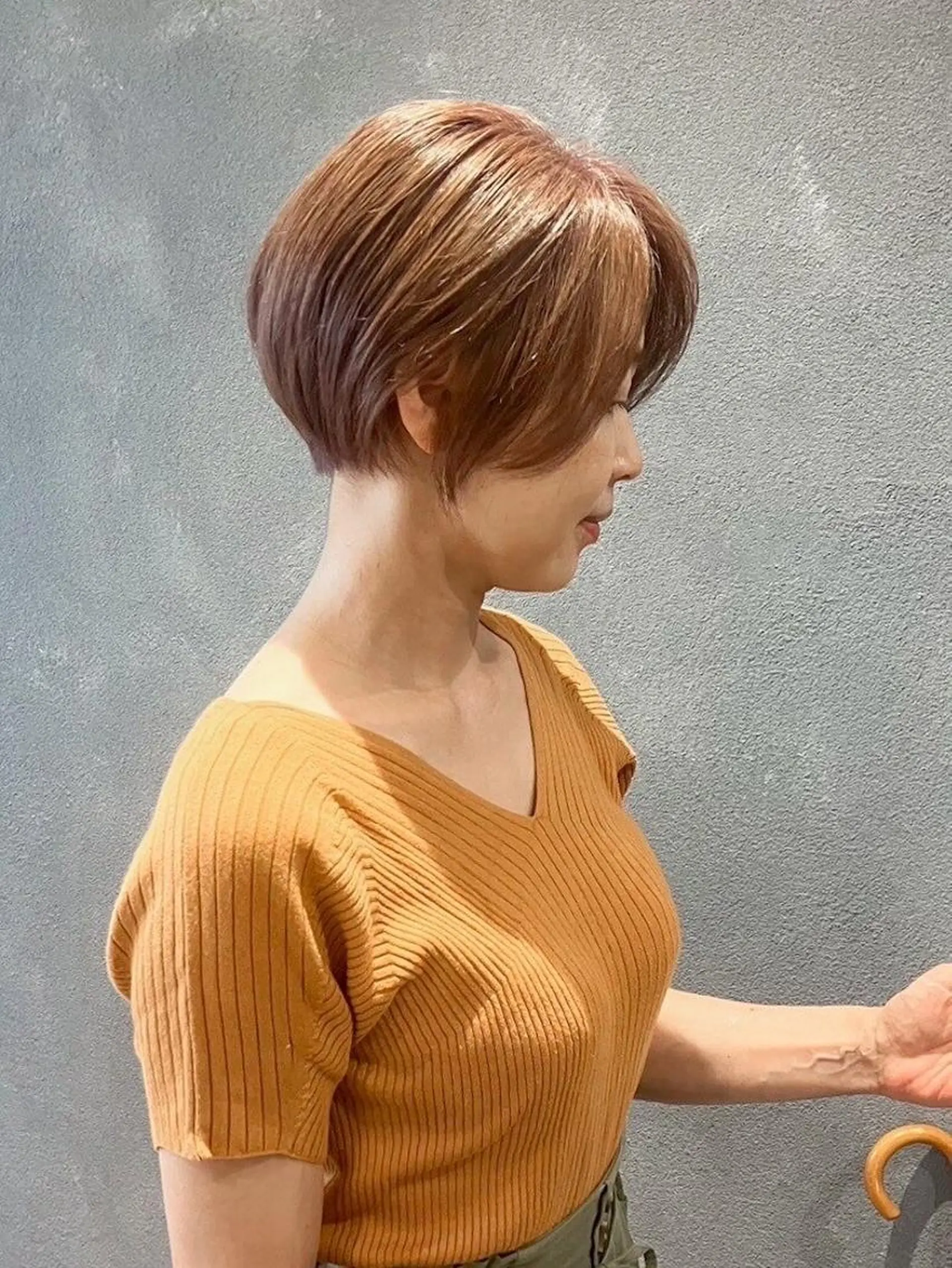 ショート 吉田 莉乃のヘアスタイル