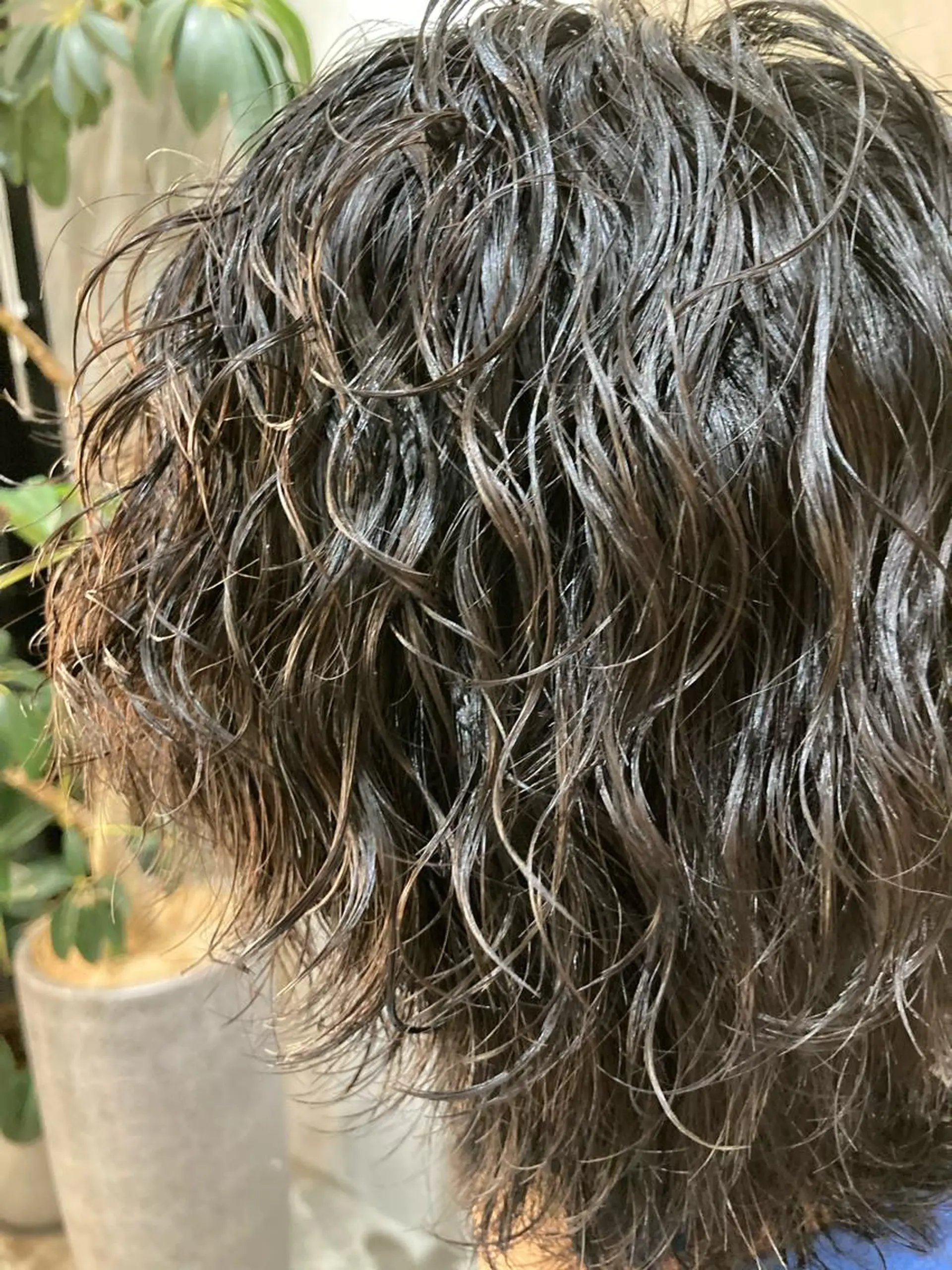 ショート カラー パーマ メンズ メンズパーマ 波巻きスパイラルパー マ/シャドウパーマ駿のヘアスタイル