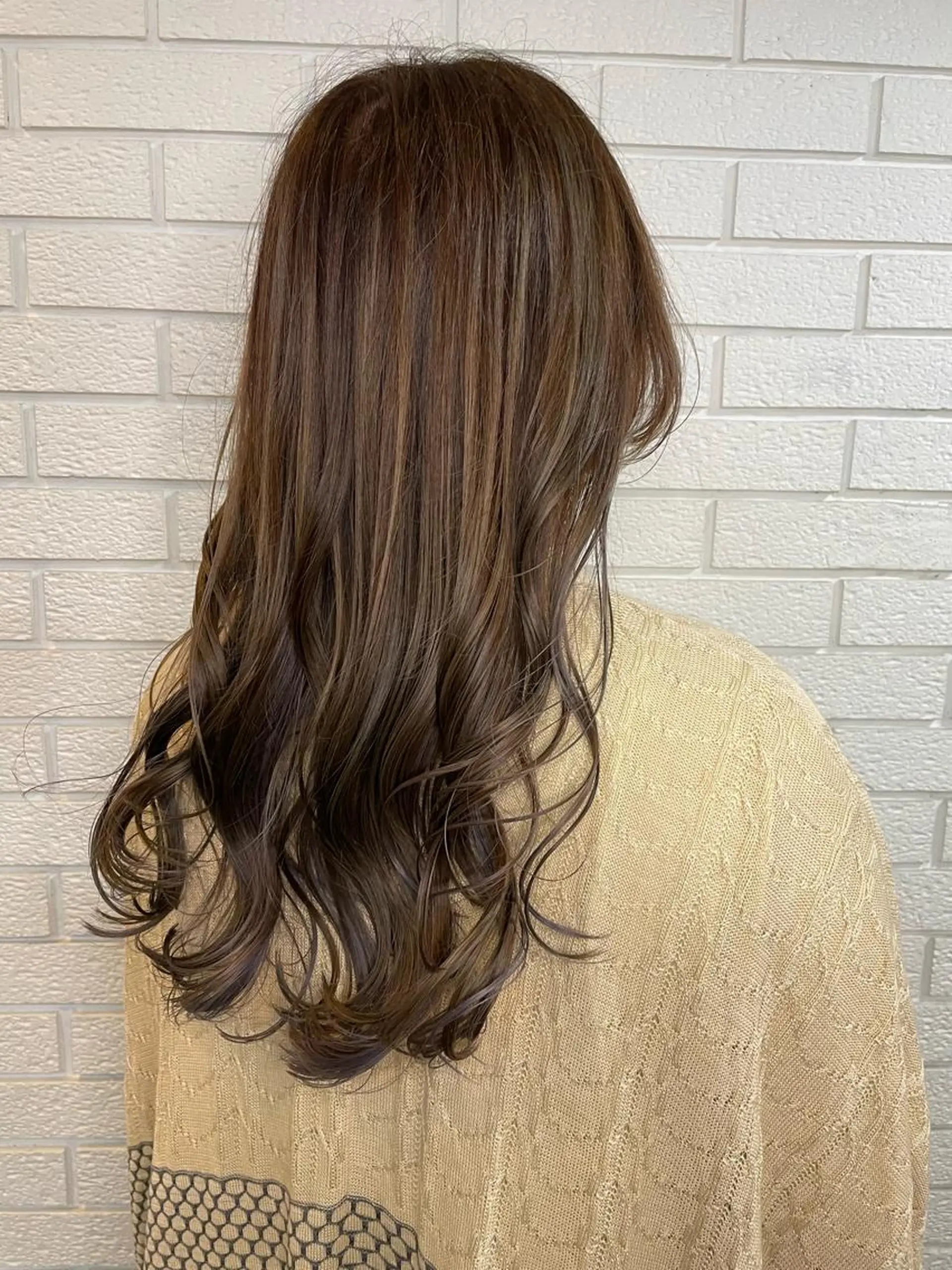 ロング ハイライト ヘアカラー トリートメント ニュアンスデザイン✄ YOU♡のヘアスタイル