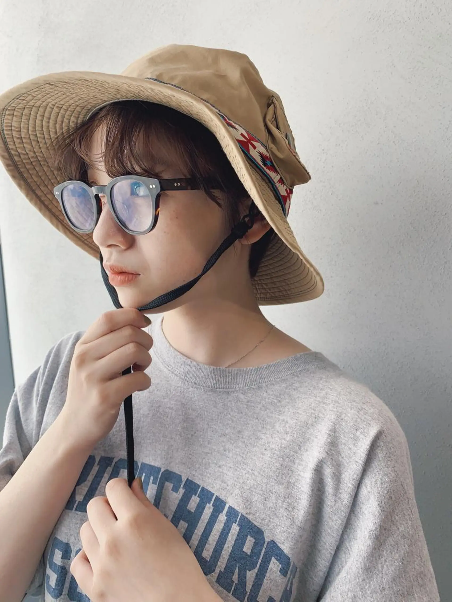 カラー ボブパーマコテ巻き風 パーマNo1深江秀平のヘアスタイル