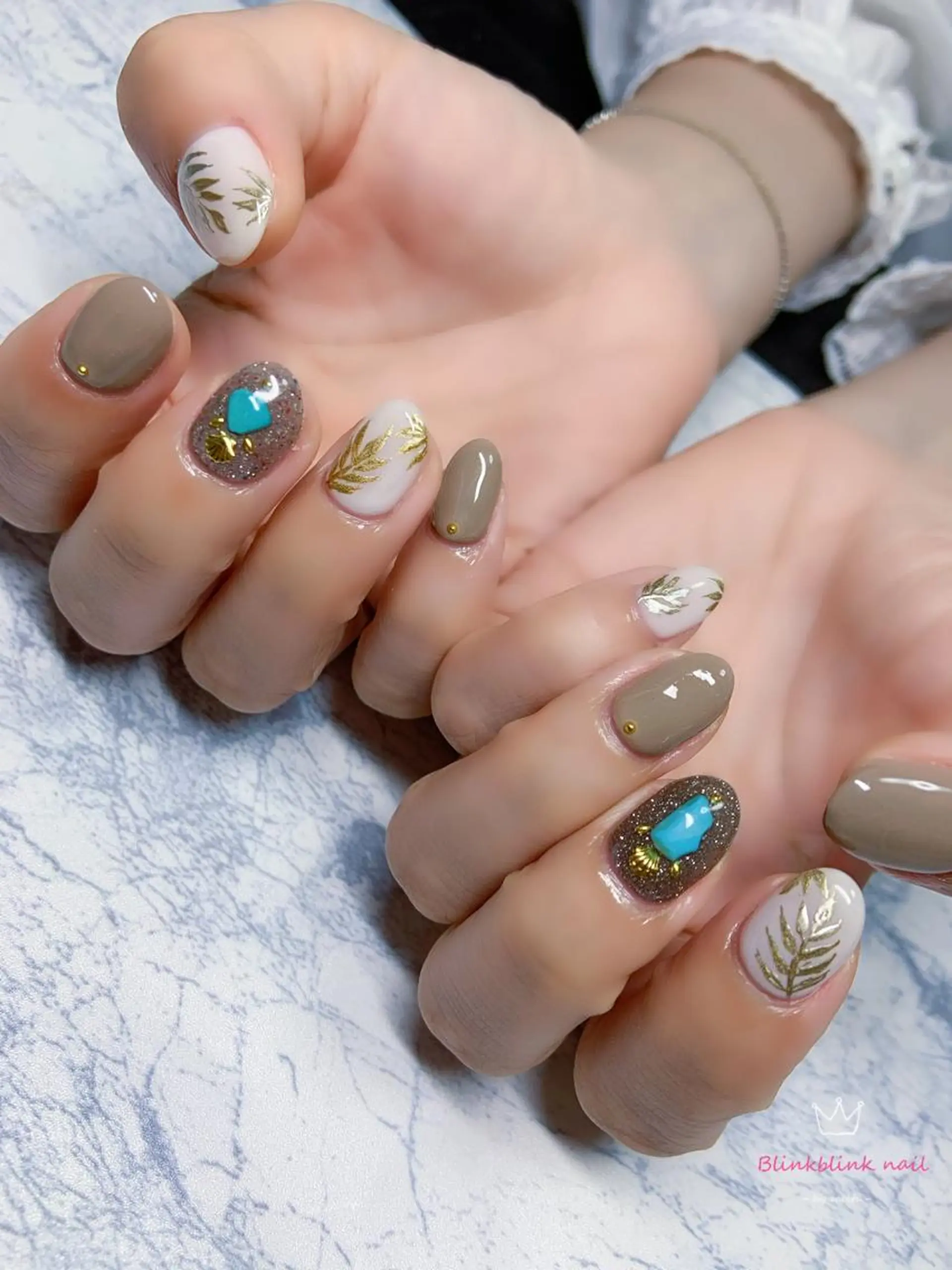 ミディアム ネイル Style Nailのネイルデザイン