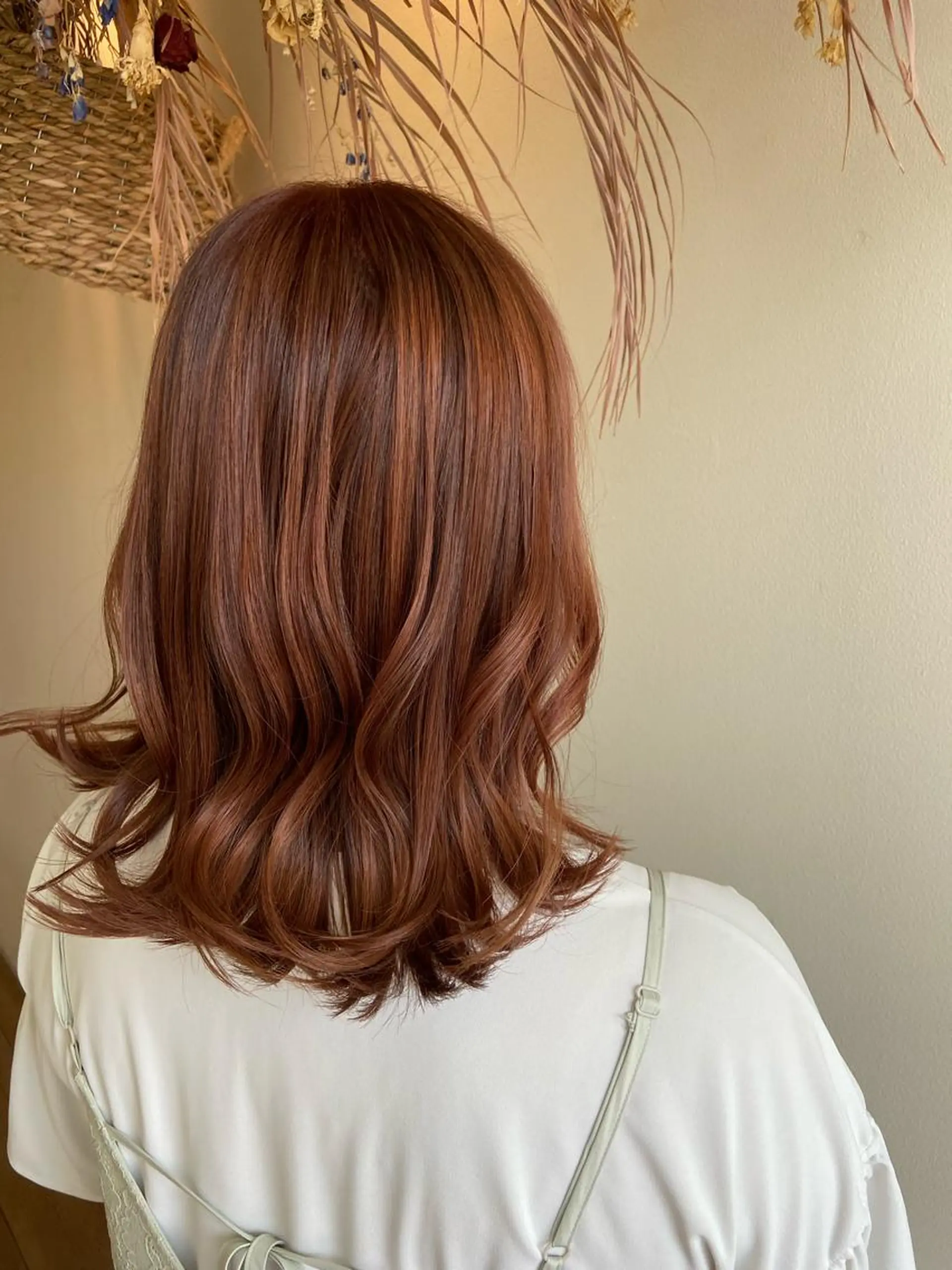 ミディアム ヘアカラー トリートメント 清原 里菜のヘアスタイル