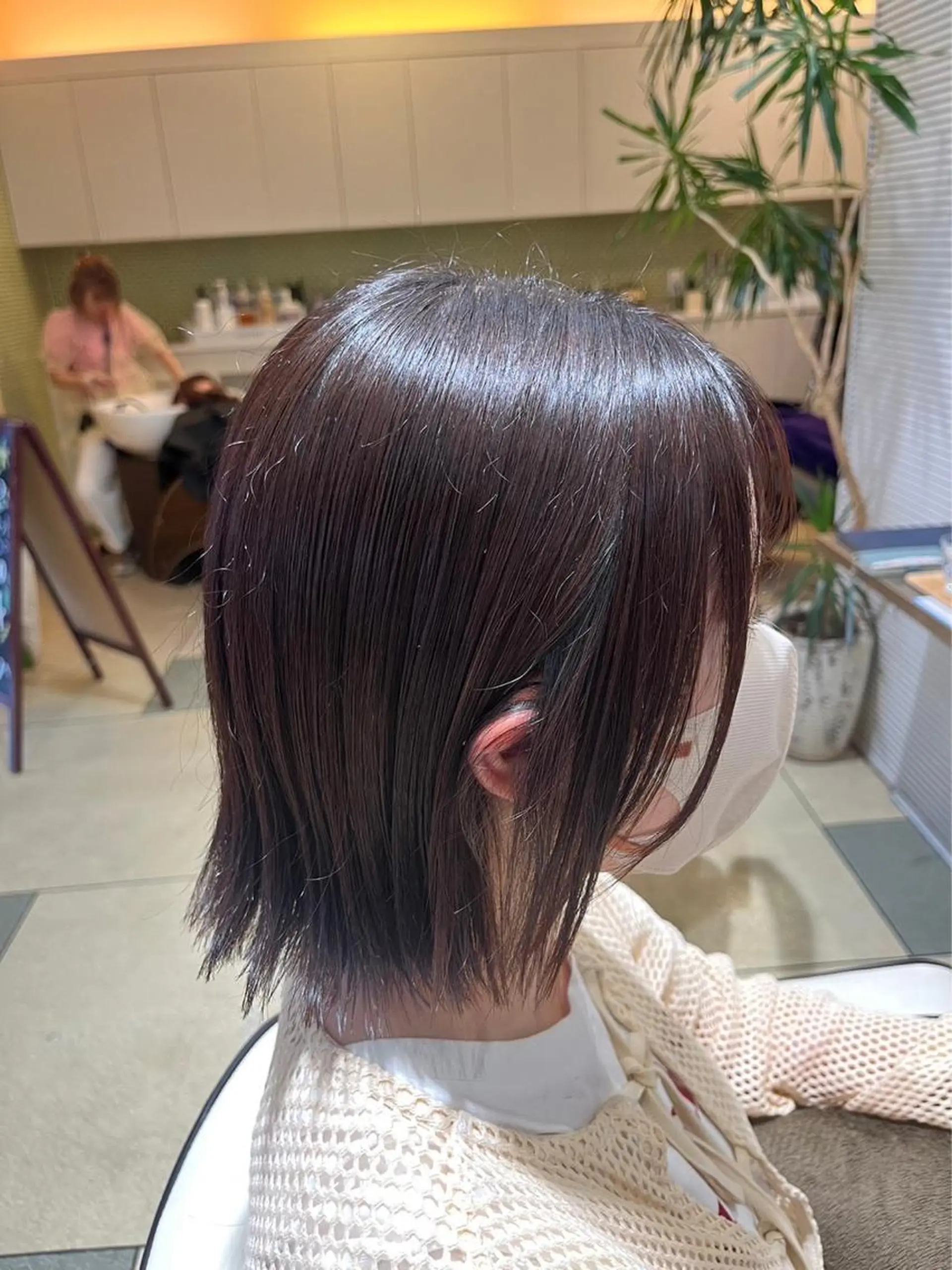 カラー バレイヤージュ ブリーチ ケアブリーチ 透明感カラー デザインカラー ミシェル /韓国ヘア🕊️のヘアスタイル