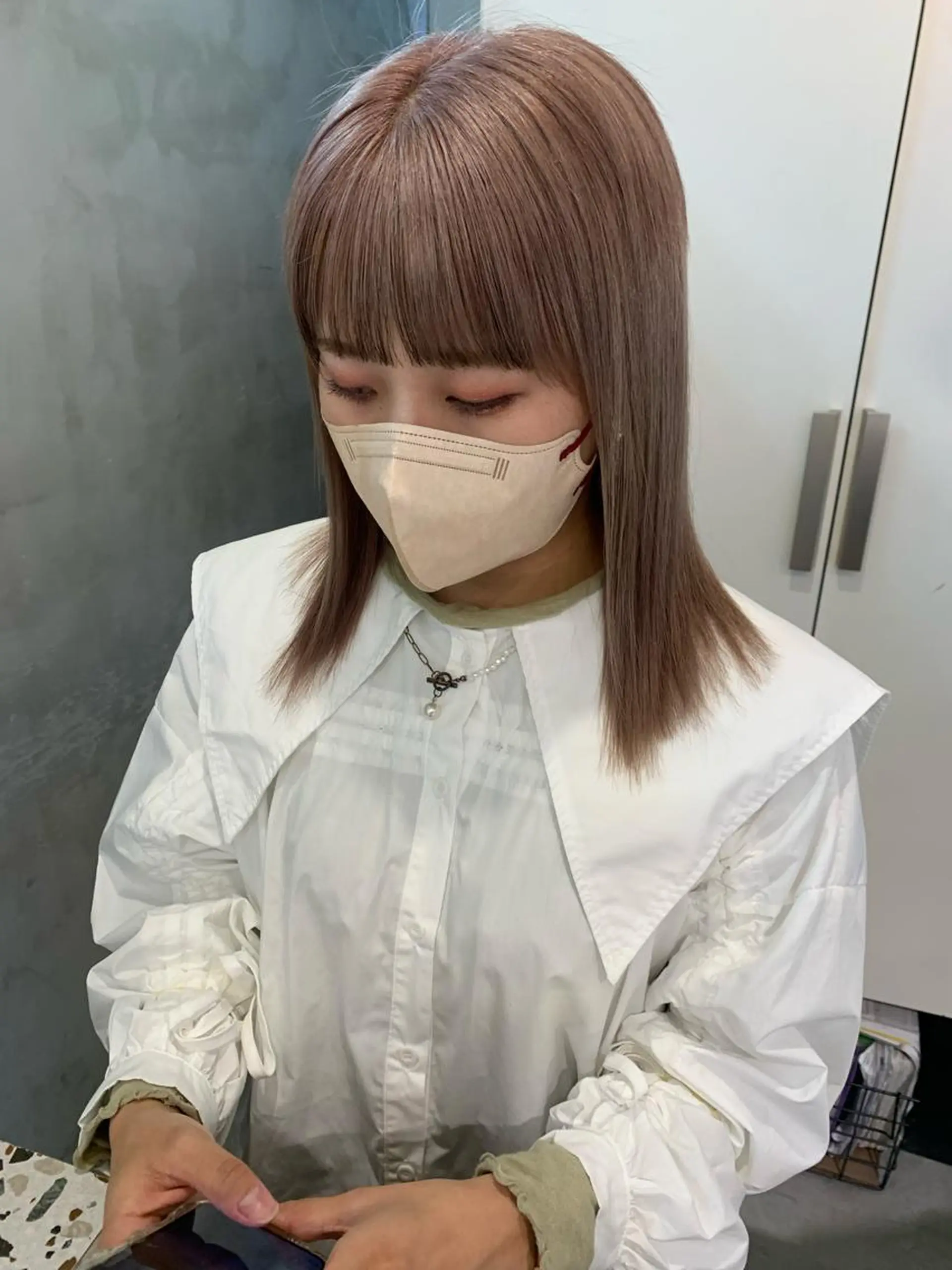 カラー ALLYS 渋谷店所属・最高級の艶のある カラーmei🎨のヘアスタイル