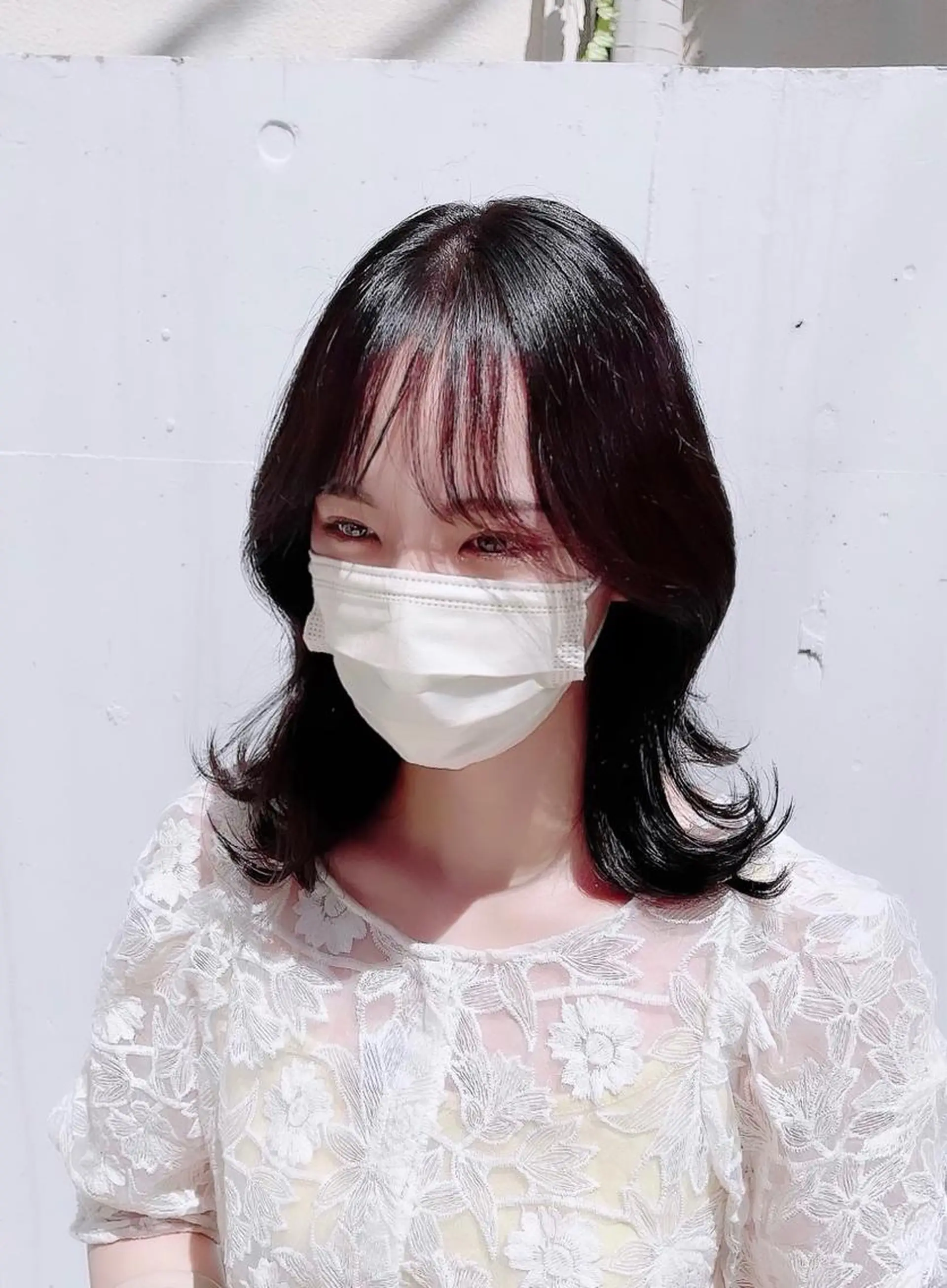 ミディアム カラー 泉 堅也のヘアスタイル