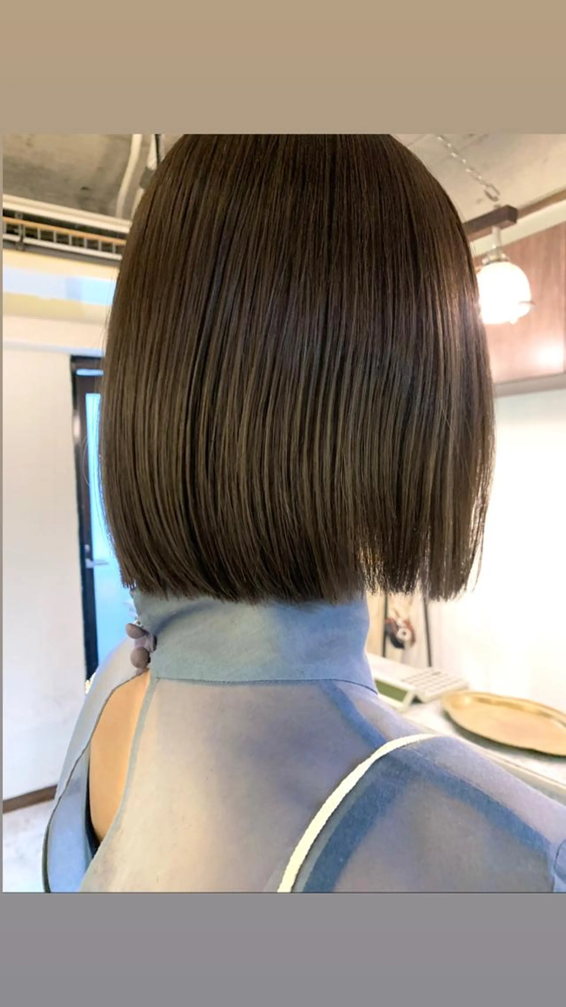 ショート カラー カット ヘアカラー トリートメント conne&riri所属・MAYU 💚森下のヘアスタイル