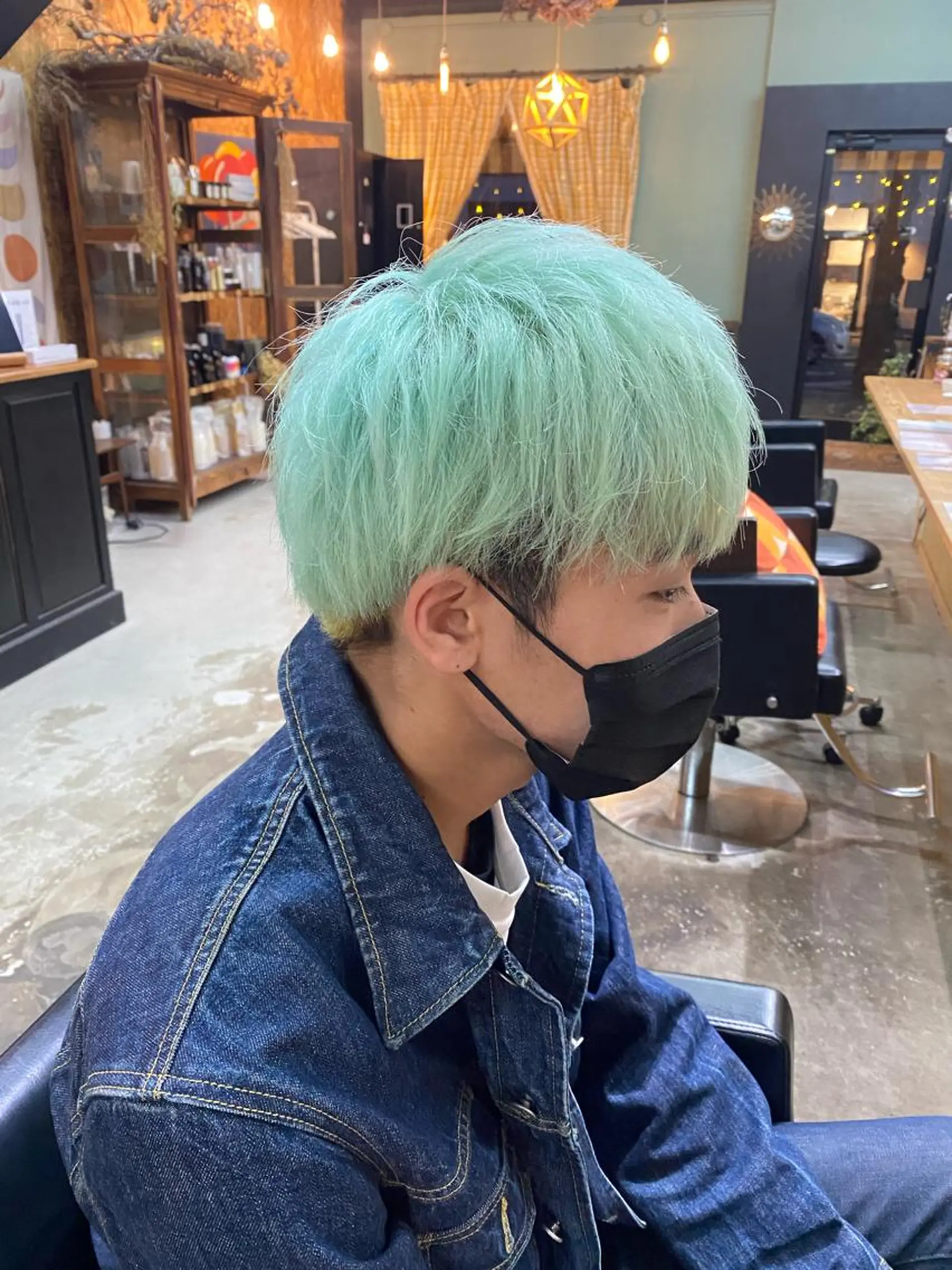 ショート カラー パーマ ヘアアレンジ メンズ キッズ ネイル マツエク・マツパ アイブロウ chapter問屋町 💘小室明華のヘアスタイル