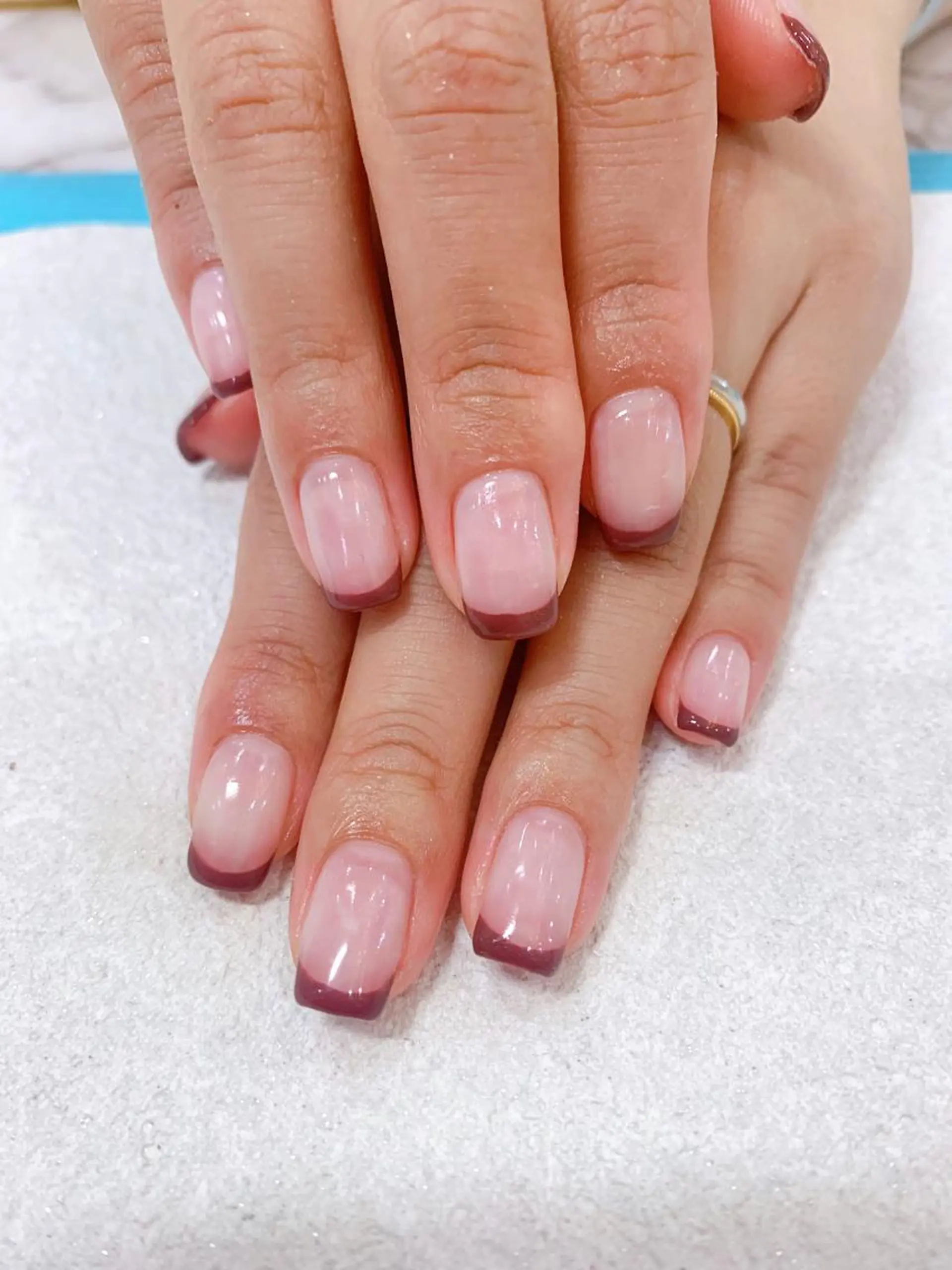 ネイル フレンチネイル プライベートネイルサロン　i nail所属・プライベートサロン i nailのネイルデザイン