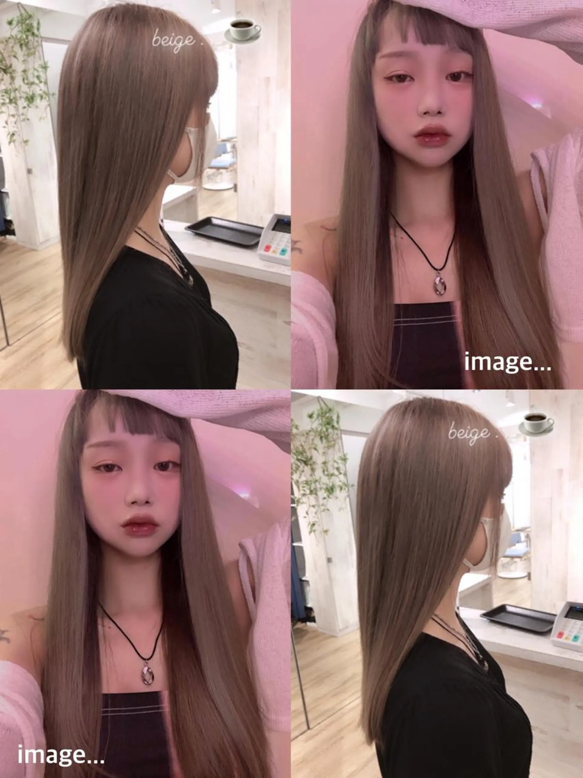 ミディアム Zina池袋サンシャイン通り所属・美髪特化韓国へア ❤︎nanami❤︎のヘアスタイル